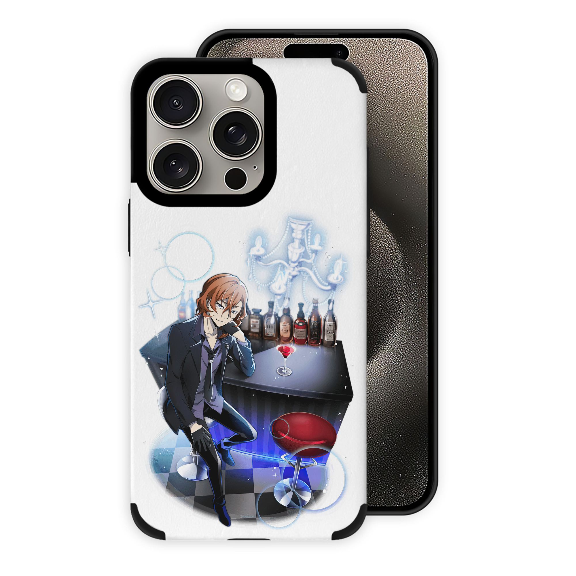 （画像用） 文豪ストレイドッグス Bungo Stray Dogs 【iPhone15ProMax対応】 PUレザー スマホケース 耐衝撃＆黄変防止