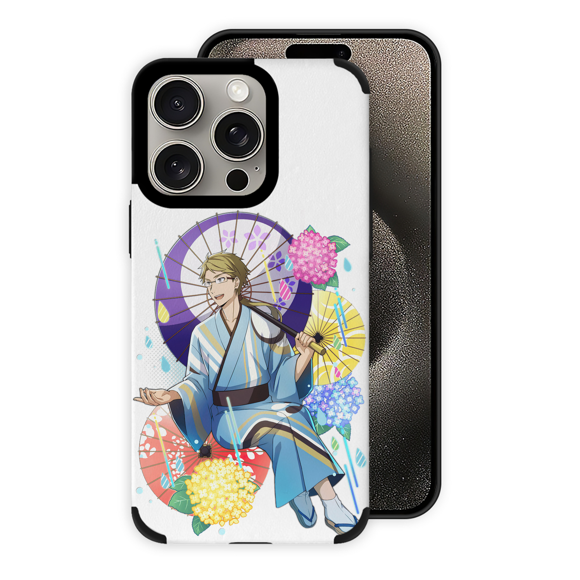 （画像用） 文豪ストレイドッグス Bungo Stray Dogs 【iPhone15ProMax対応】 PUレザー スマホケース 耐衝撃＆黄変防止
