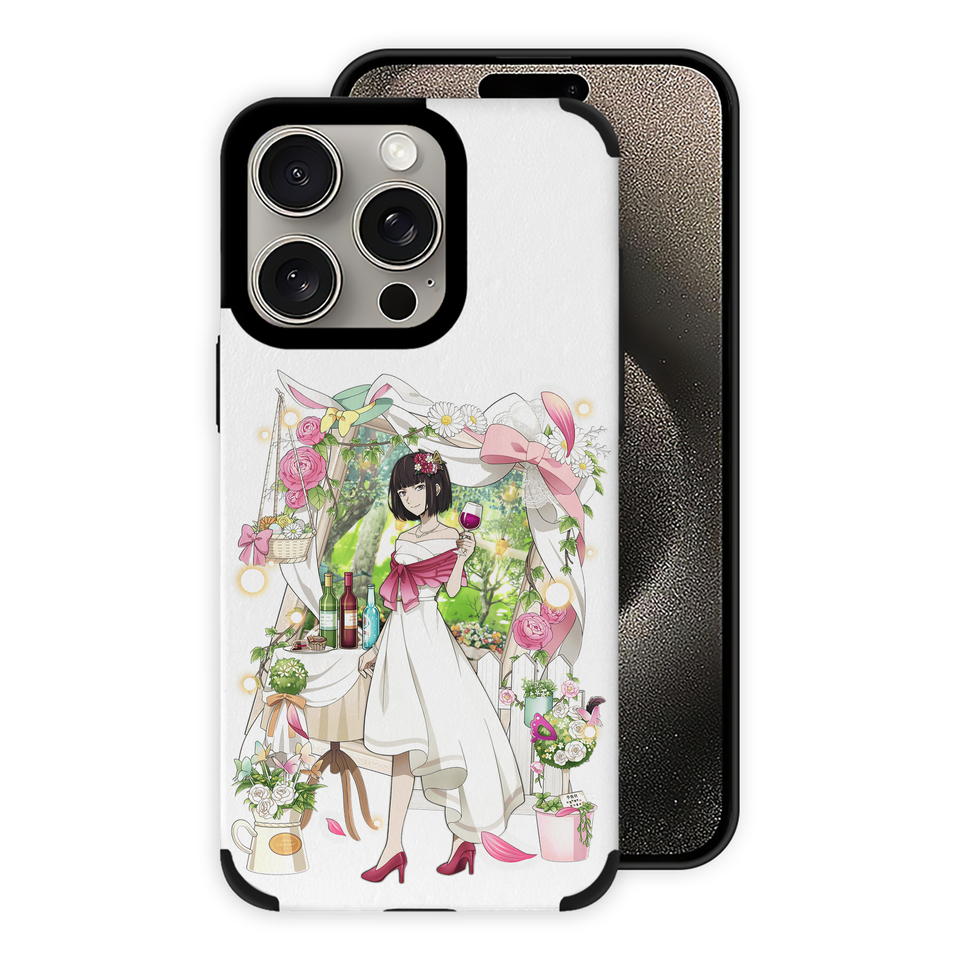 （画像用） 文豪ストレイドッグス Bungo Stray Dogs 【iPhone15ProMax対応】 PUレザー スマホケース 耐衝撃＆黄変防止