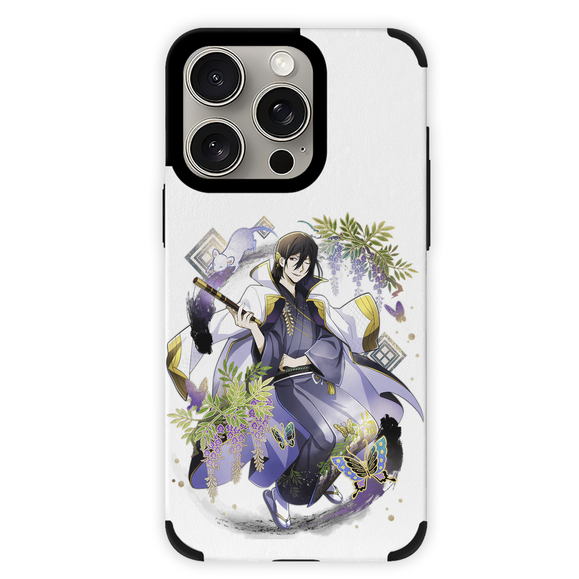 （画像用） 文豪ストレイドッグス Bungo Stray Dogs 【iPhone15ProMax対応】 PUレザー スマホケース 耐衝撃＆黄変防止