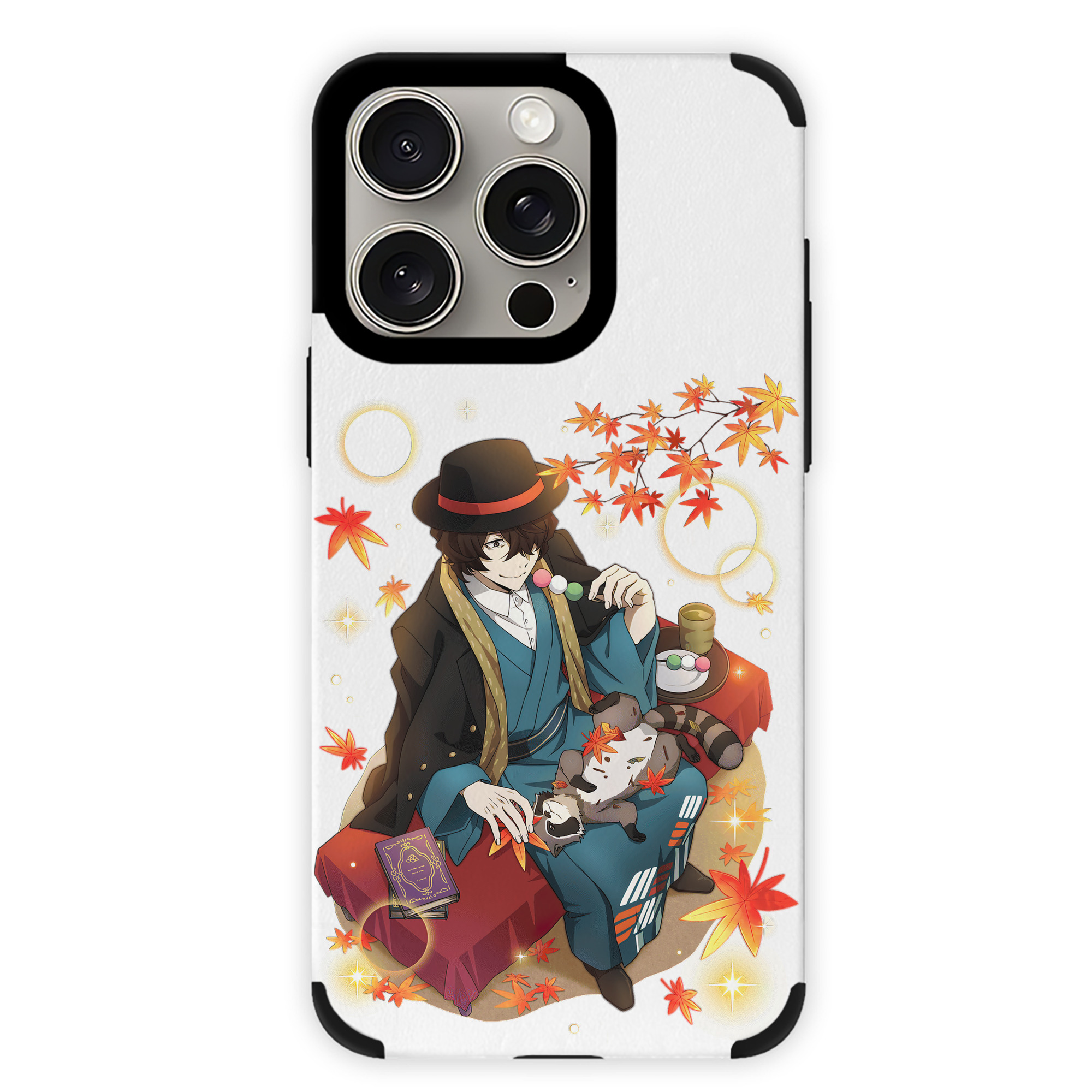（画像用） 文豪ストレイドッグス Bungo Stray Dogs 【iPhone15ProMax対応】 PUレザー スマホケース 耐衝撃＆黄変防止
