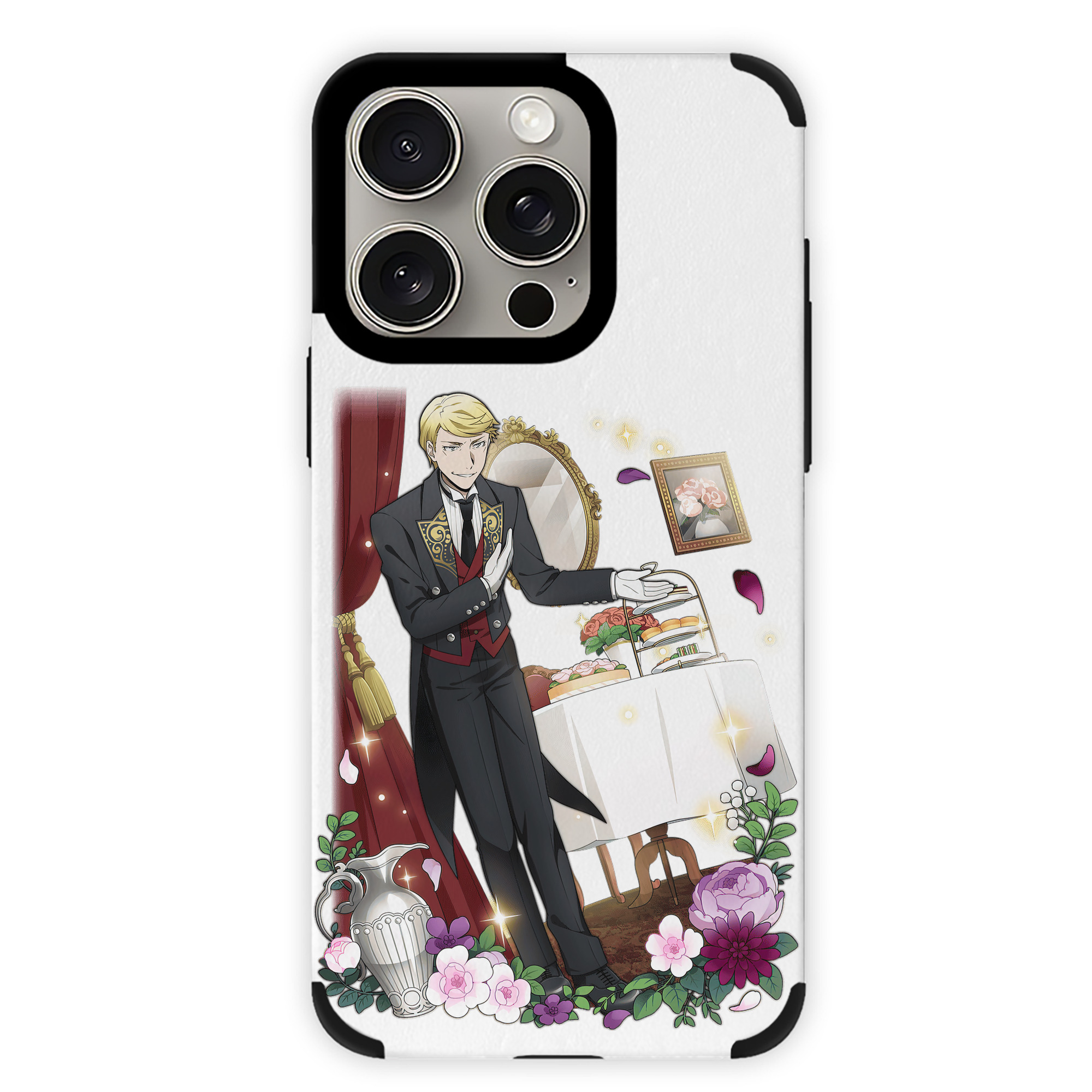 （画像用） 文豪ストレイドッグス Bungo Stray Dogs 【iPhone15ProMax対応】 PUレザー スマホケース 耐衝撃＆黄変防止