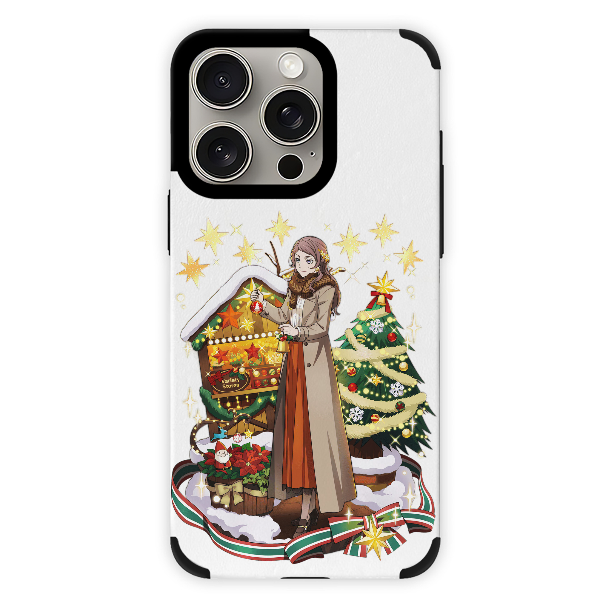 （画像用） 文豪ストレイドッグス Bungo Stray Dogs 【iPhone15ProMax対応】 PUレザー スマホケース 耐衝撃＆黄変防止