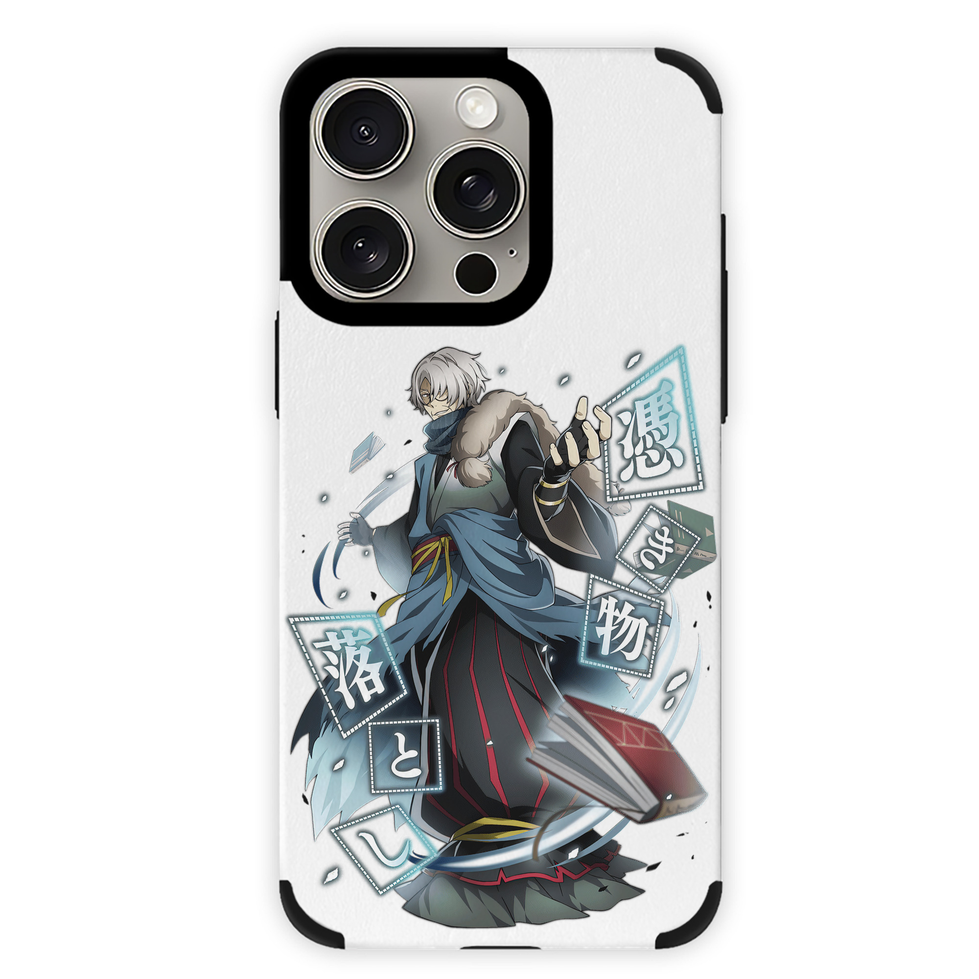 （画像用） 文豪ストレイドッグス Bungo Stray Dogs 【iPhone15ProMax対応】 PUレザー スマホケース 耐衝撃＆黄変防止
