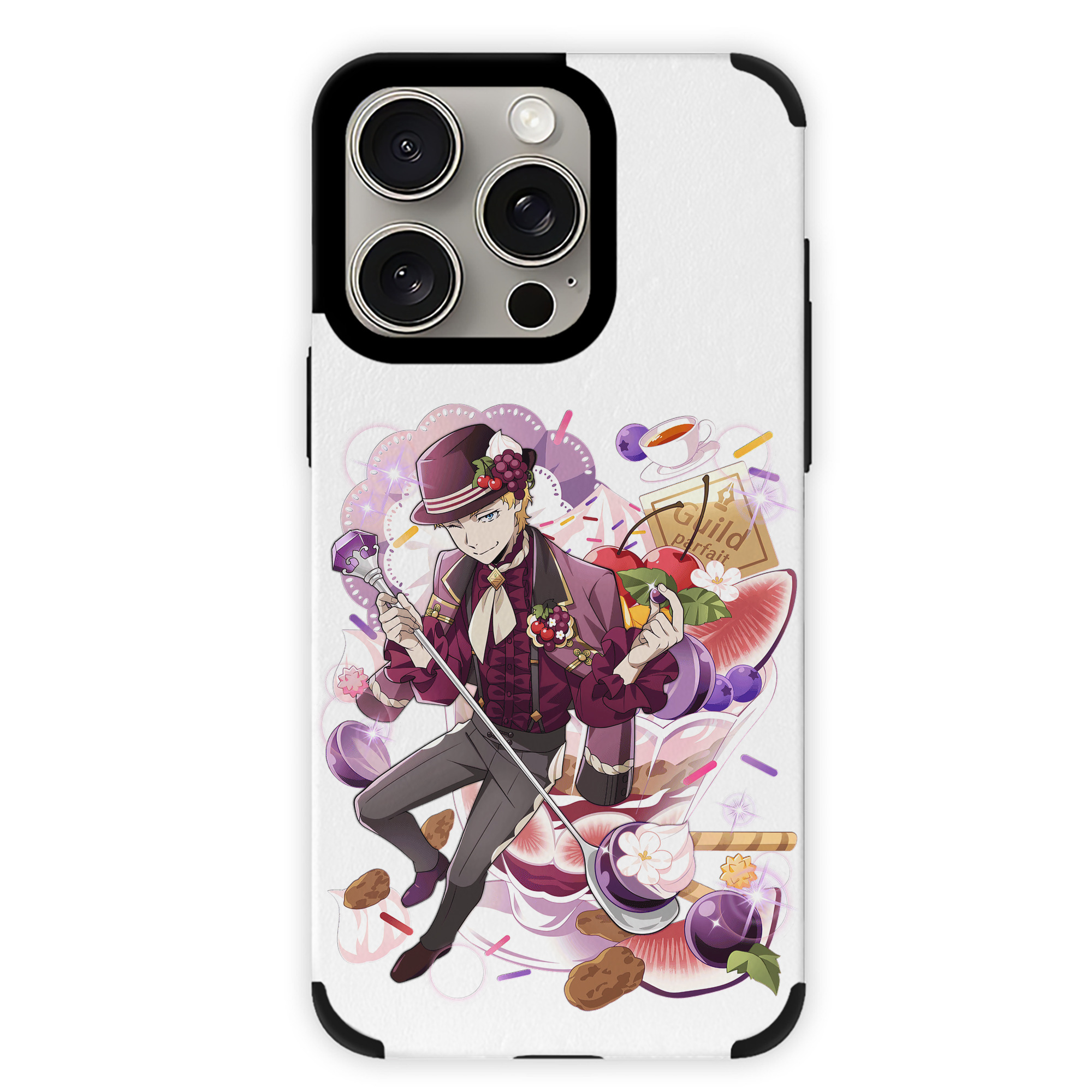 （画像用） 文豪ストレイドッグス Bungo Stray Dogs 【iPhone15ProMax対応】 PUレザー スマホケース 耐衝撃＆黄変防止