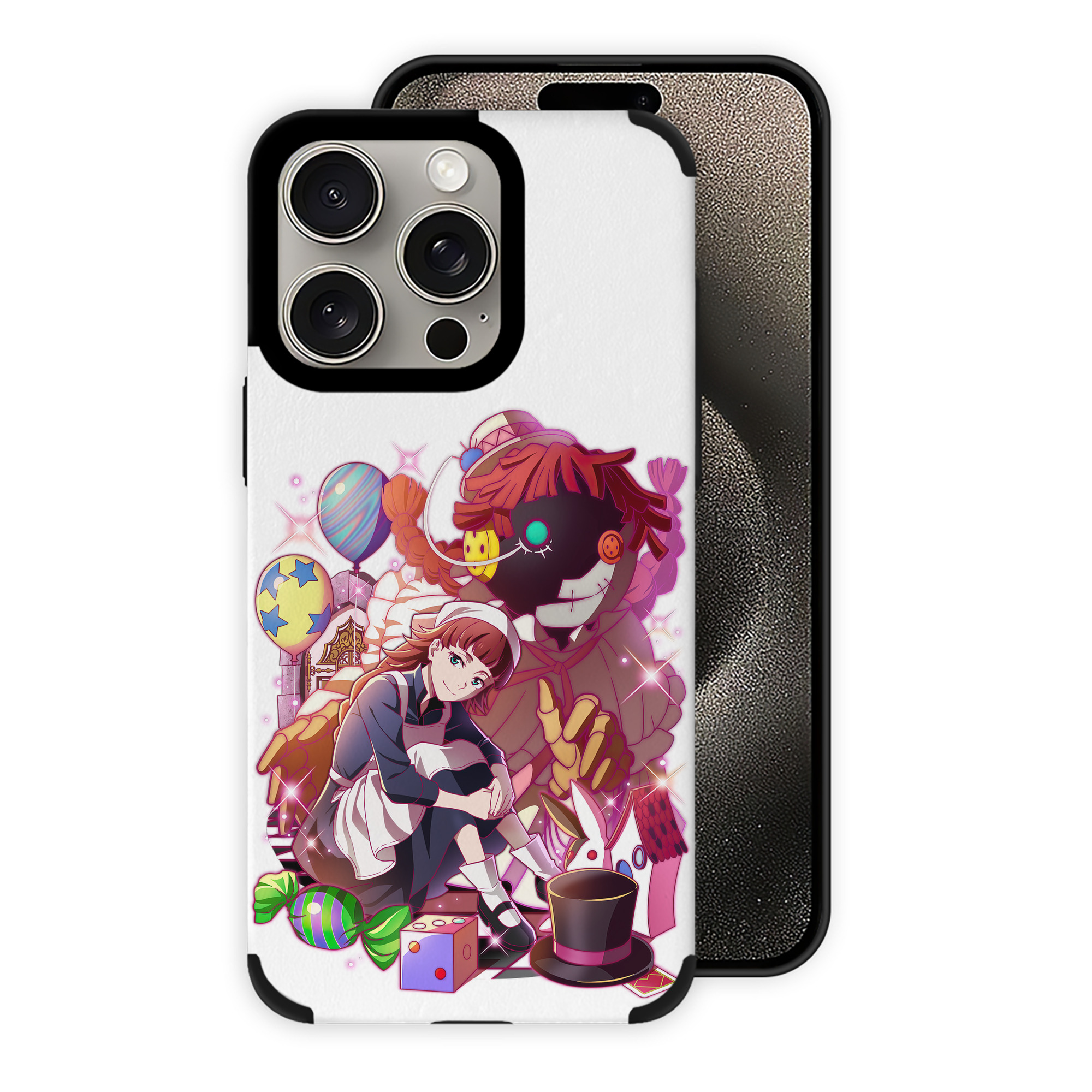 （画像用） 文豪ストレイドッグス Bungo Stray Dogs 【iPhone15ProMax対応】 PUレザー スマホケース 耐衝撃＆黄変防止