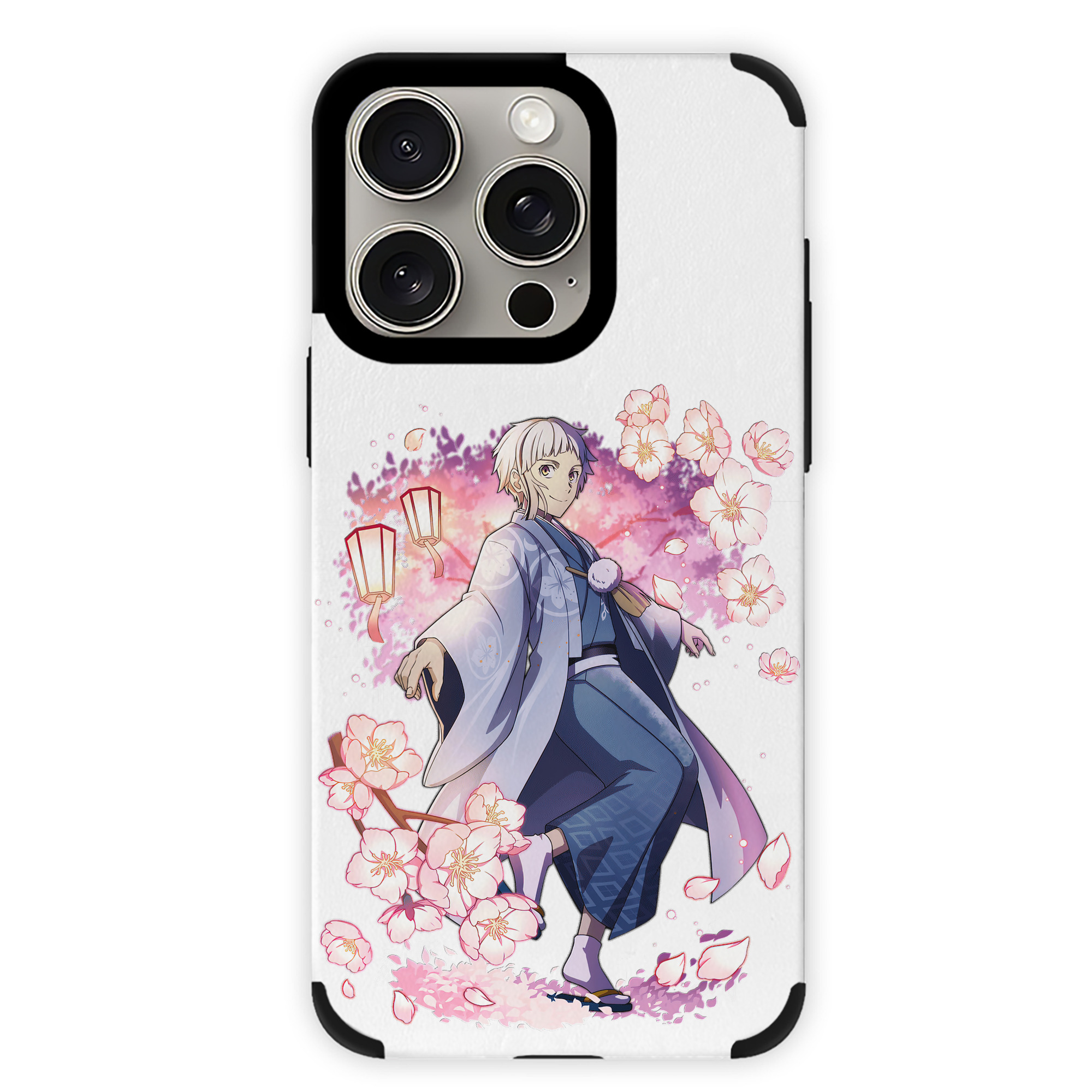 （画像用） 文豪ストレイドッグス Bungo Stray Dogs 【iPhone15ProMax対応】 PUレザー スマホケース 耐衝撃＆黄変防止