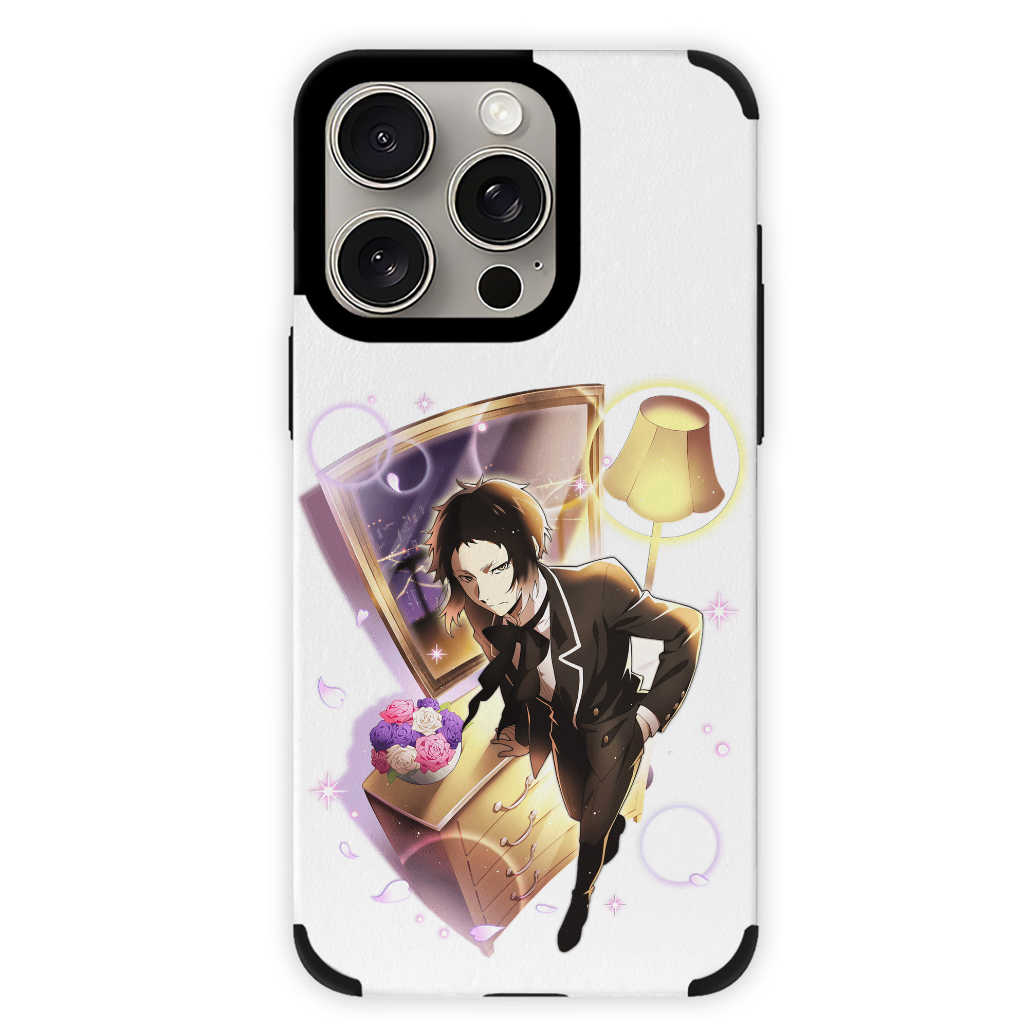 （画像用） 文豪ストレイドッグス Bungo Stray Dogs 【iPhone15ProMax対応】 PUレザー スマホケース 耐衝撃＆黄変防止