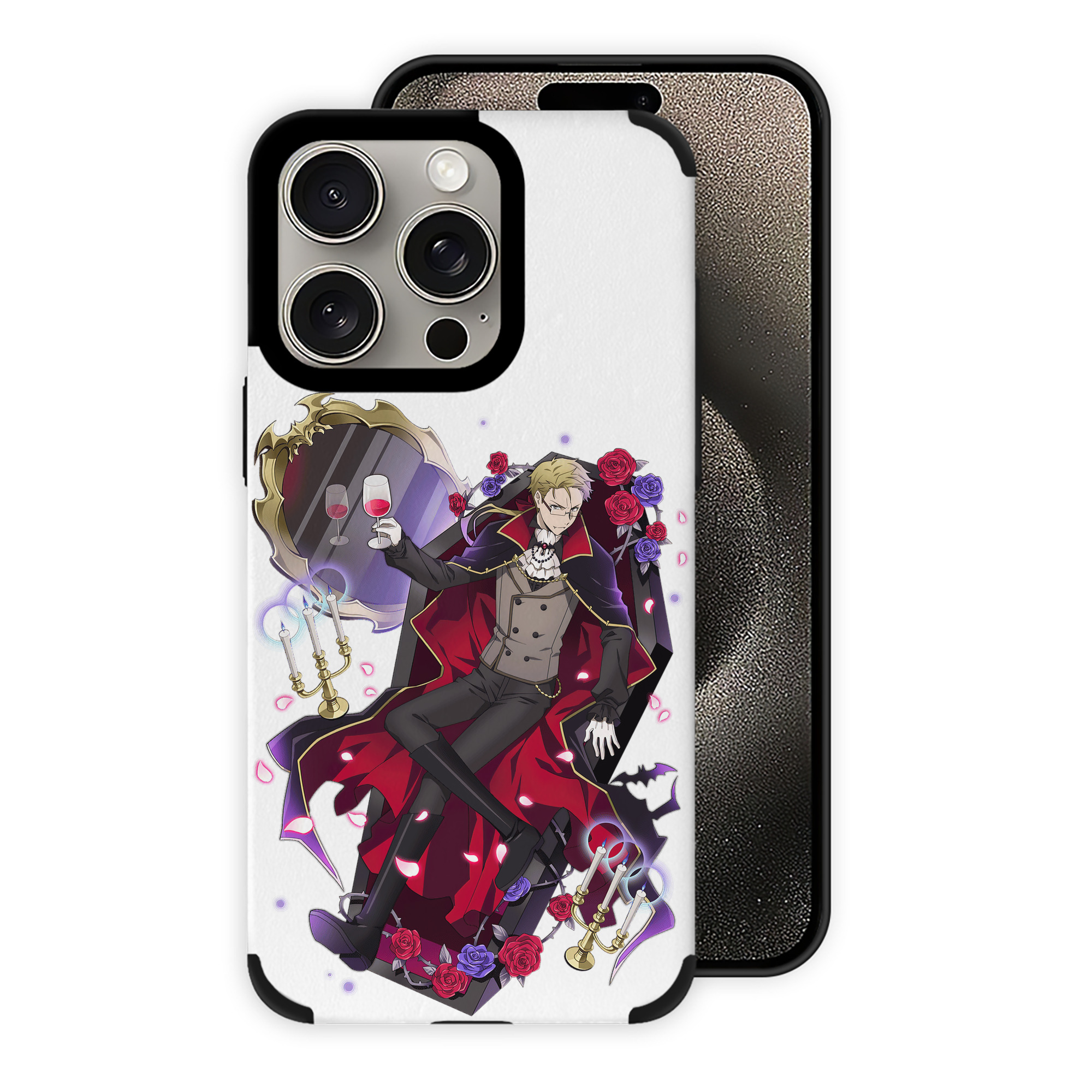 （画像用） 文豪ストレイドッグス Bungo Stray Dogs 【iPhone15ProMax対応】 PUレザー スマホケース 耐衝撃＆黄変防止