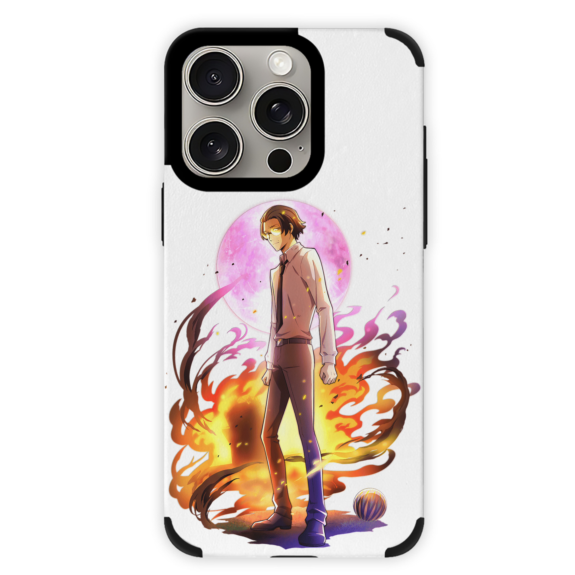 （画像用） 文豪ストレイドッグス Bungo Stray Dogs 【iPhone15ProMax対応】 PUレザー スマホケース 耐衝撃＆黄変防止