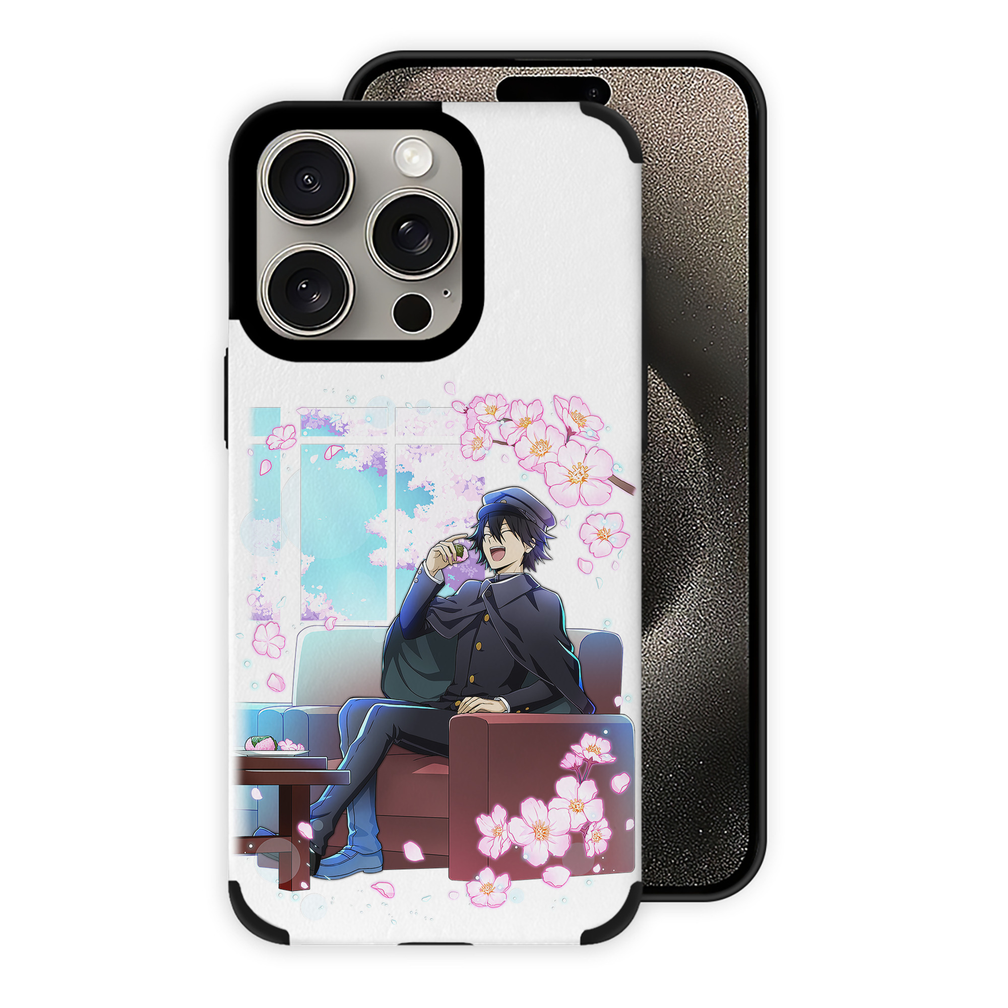 （画像用） 文豪ストレイドッグス Bungo Stray Dogs 【iPhone15ProMax対応】 PUレザー スマホケース 耐衝撃＆黄変防止