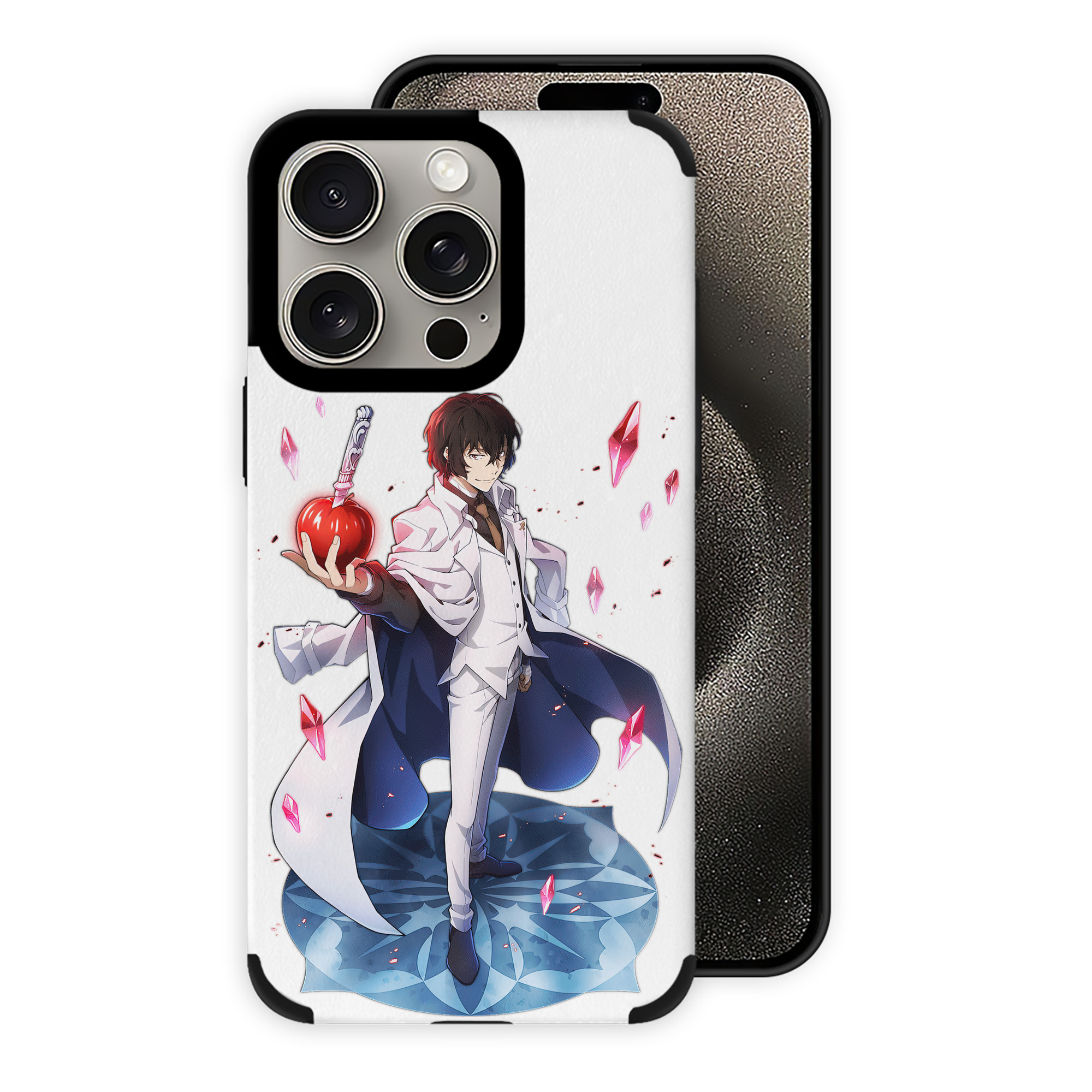 （画像用） 文豪ストレイドッグス Bungo Stray Dogs 【iPhone15ProMax対応】 PUレザー スマホケース 耐衝撃＆黄変防止