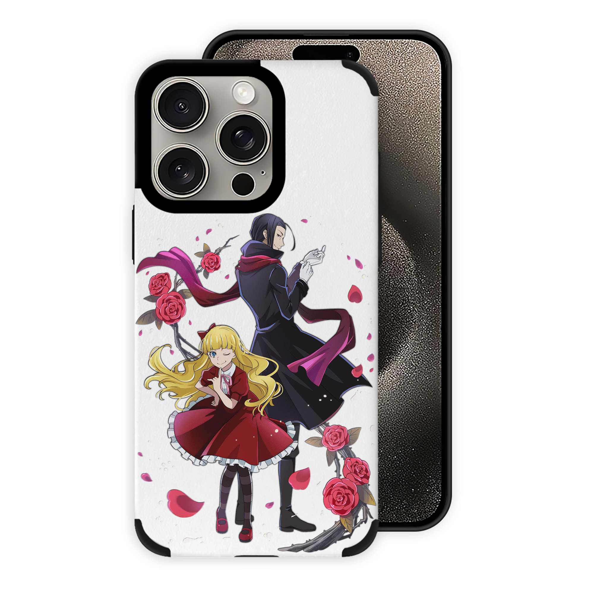 （画像用） 文豪ストレイドッグス Bungo Stray Dogs 【iPhone15ProMax対応】 PUレザー スマホケース 耐衝撃＆黄変防止