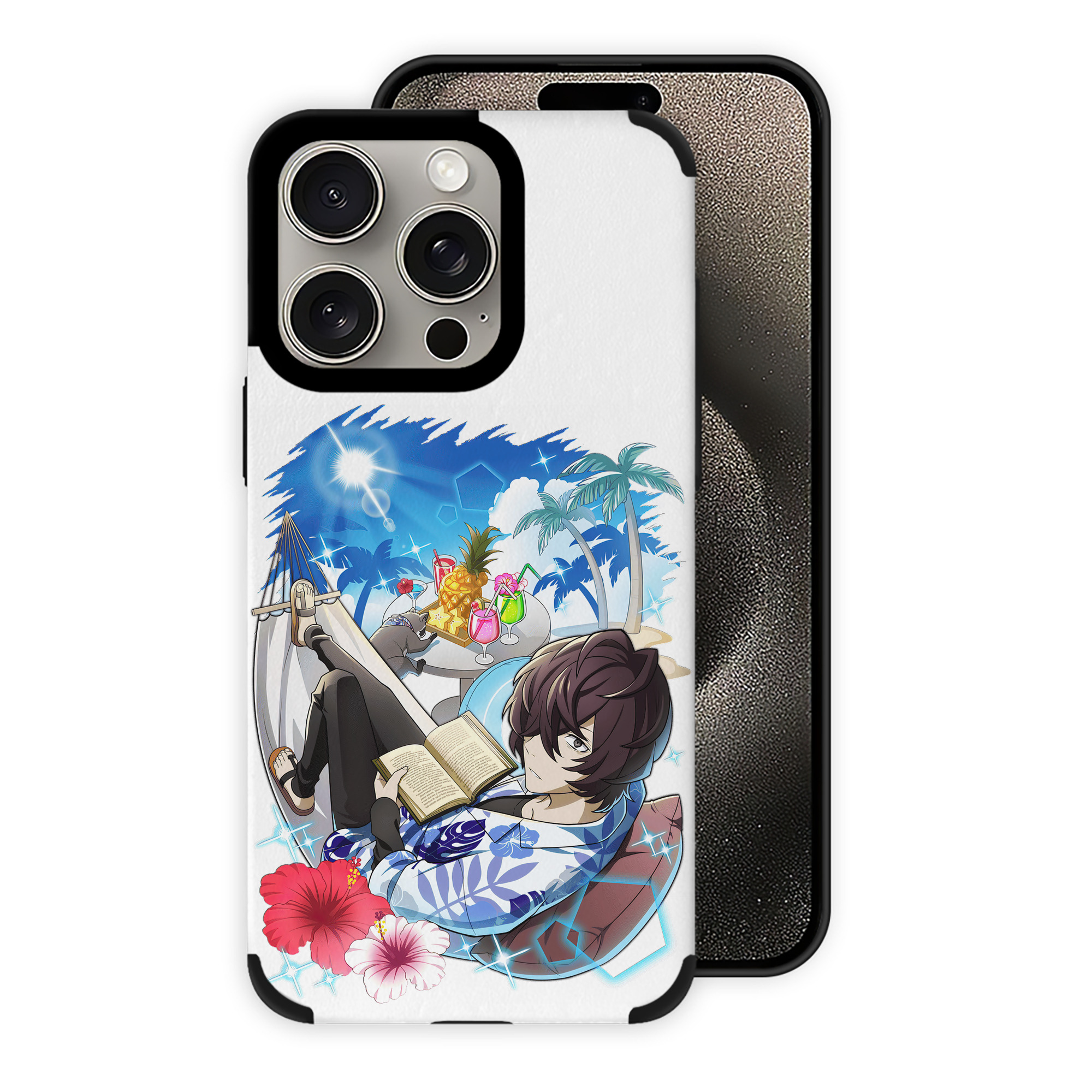 （画像用） 文豪ストレイドッグス Bungo Stray Dogs 【iPhone15ProMax対応】 PUレザー スマホケース 耐衝撃＆黄変防止
