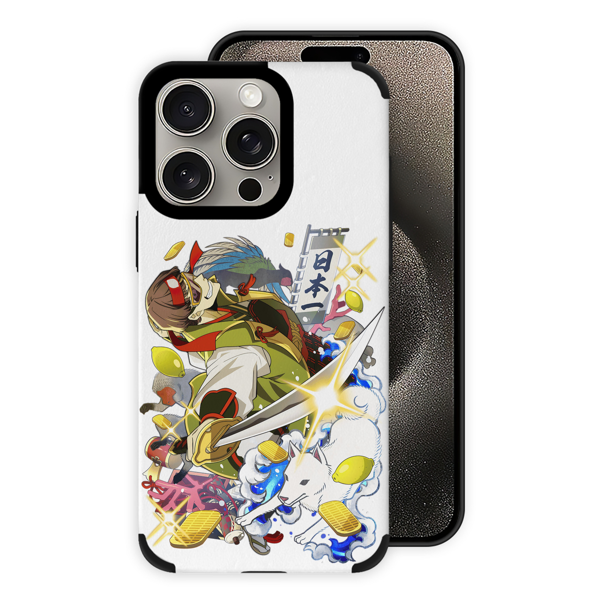 （画像用） 文豪ストレイドッグス Bungo Stray Dogs 【iPhone15ProMax対応】 PUレザー スマホケース 耐衝撃＆黄変防止
