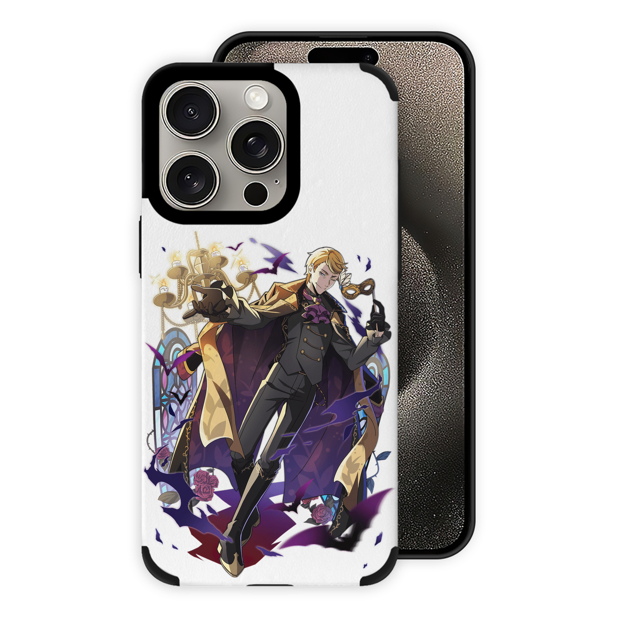 （画像用） 文豪ストレイドッグス Bungo Stray Dogs 【iPhone15ProMax対応】 PUレザー スマホケース 耐衝撃＆黄変防止