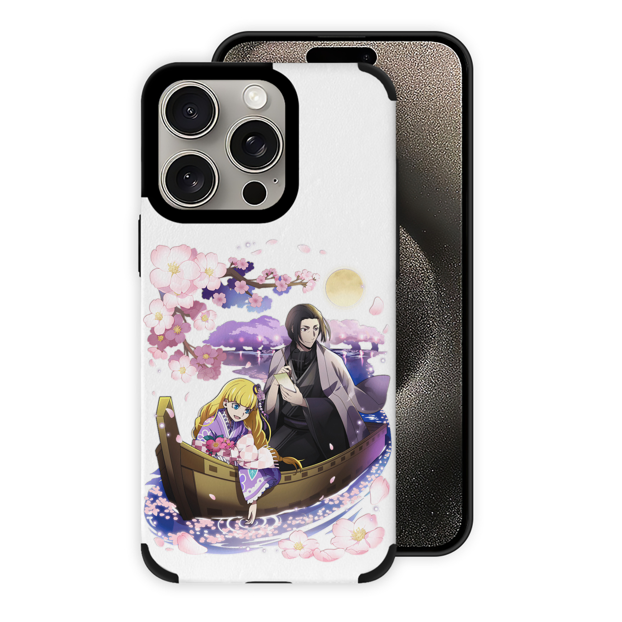 文豪ストレイドッグス Bungo Stray Dogs 【iPhone15ProMax対応】 PUレザー スマホケース 耐衝撃＆黄変防止