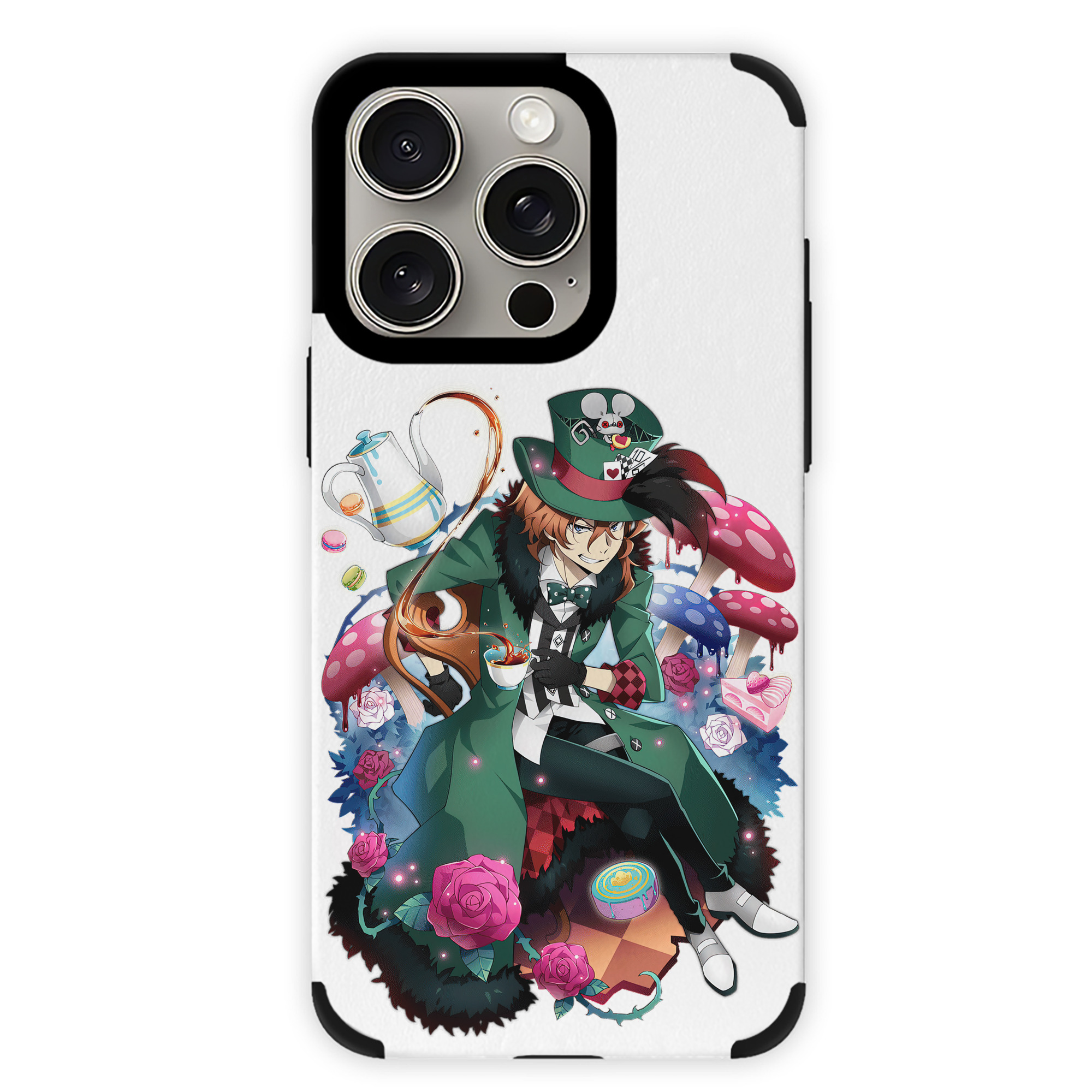 （画像用） 文豪ストレイドッグス Bungo Stray Dogs 【iPhone15ProMax対応】 PUレザー スマホケース 耐衝撃＆黄変防止