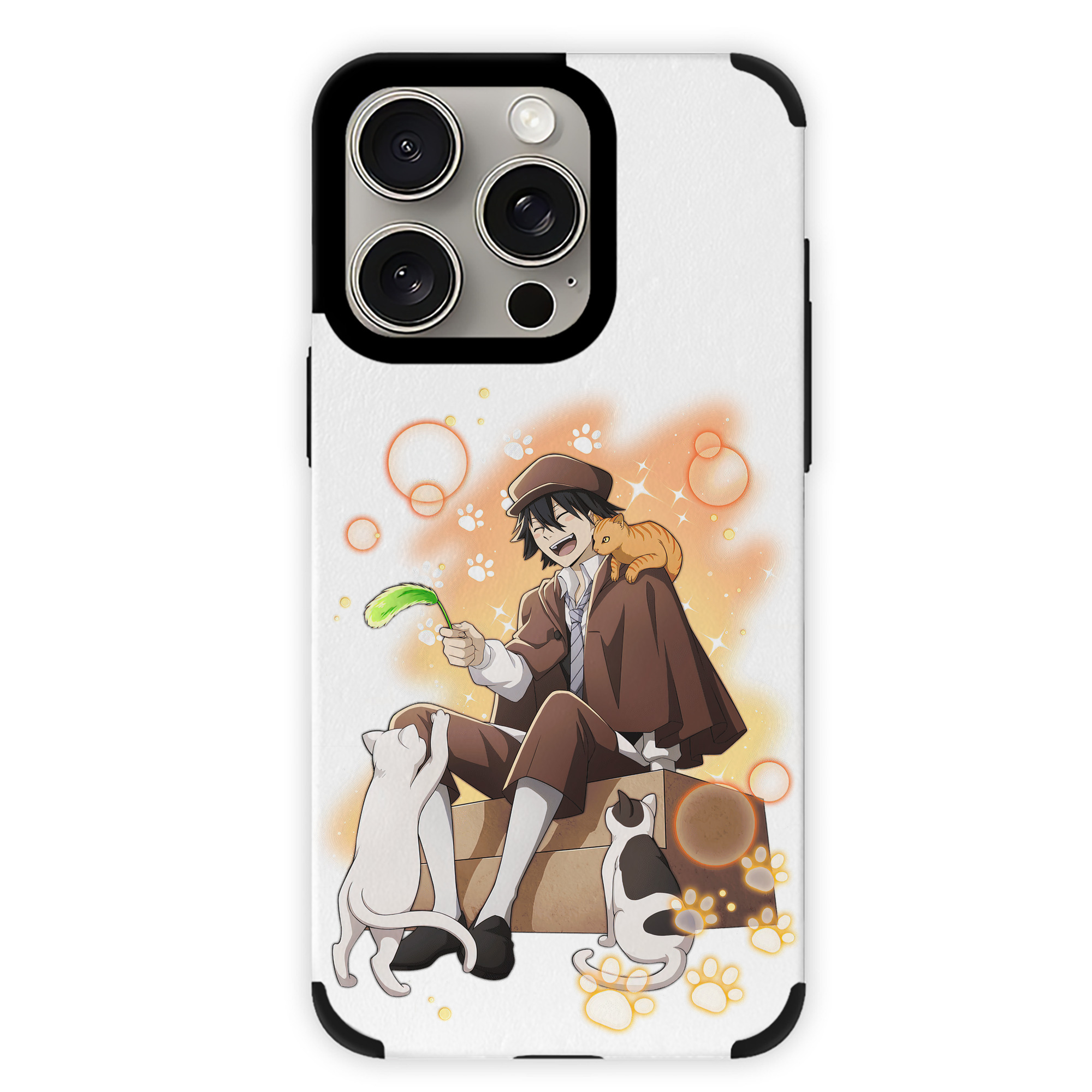 （画像用） 文豪ストレイドッグス Bungo Stray Dogs 【iPhone15ProMax対応】 PUレザー スマホケース 耐衝撃＆黄変防止