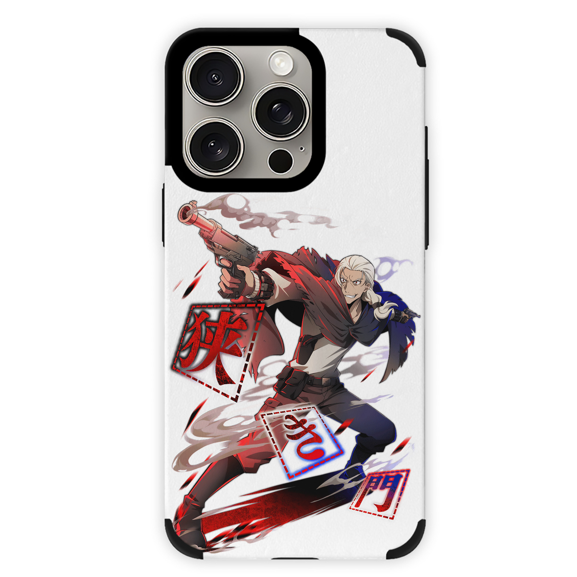 （画像用） 文豪ストレイドッグス Bungo Stray Dogs 【iPhone15ProMax対応】 PUレザー スマホケース 耐衝撃＆黄変防止