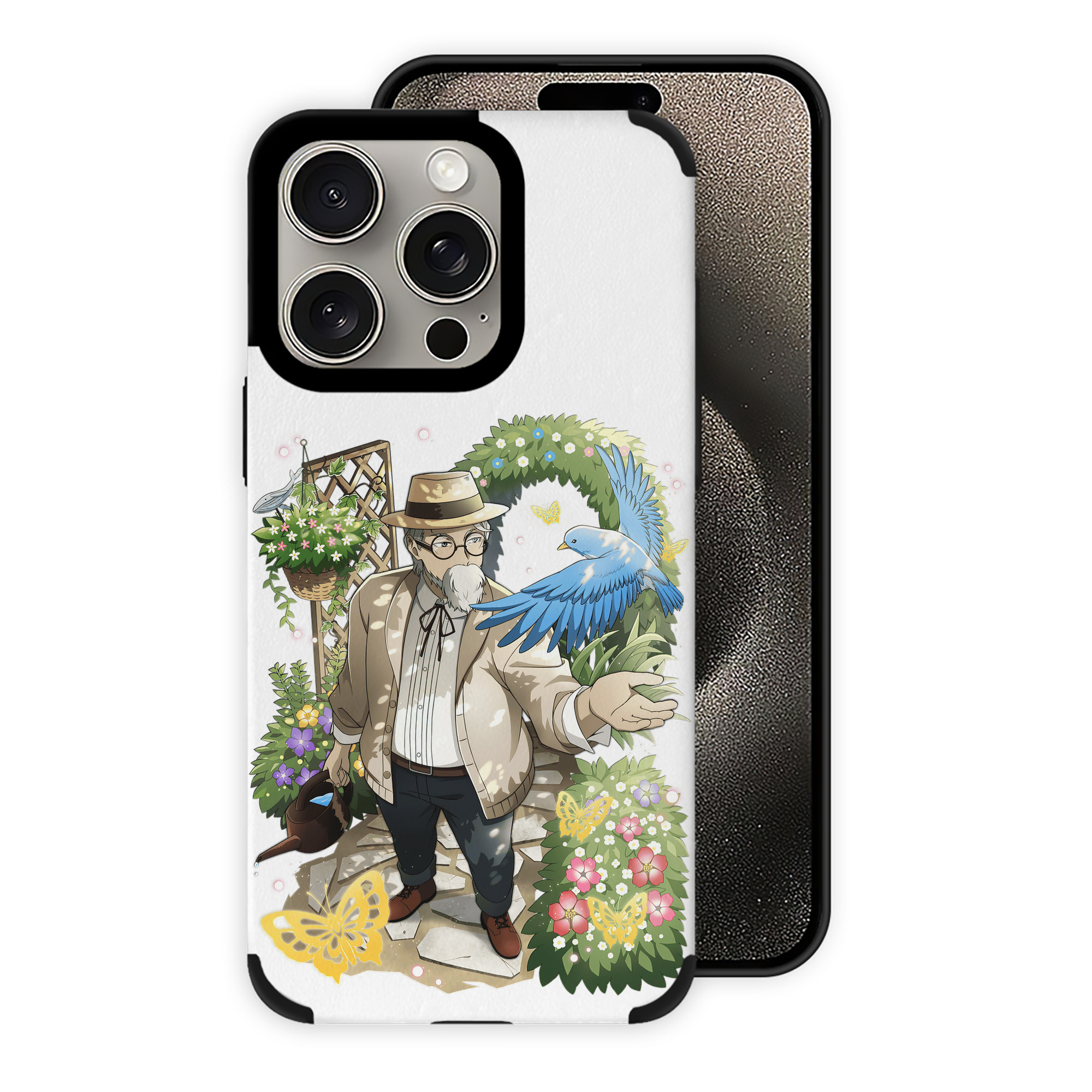 （画像用） 文豪ストレイドッグス Bungo Stray Dogs 【iPhone15ProMax対応】 PUレザー スマホケース 耐衝撃＆黄変防止