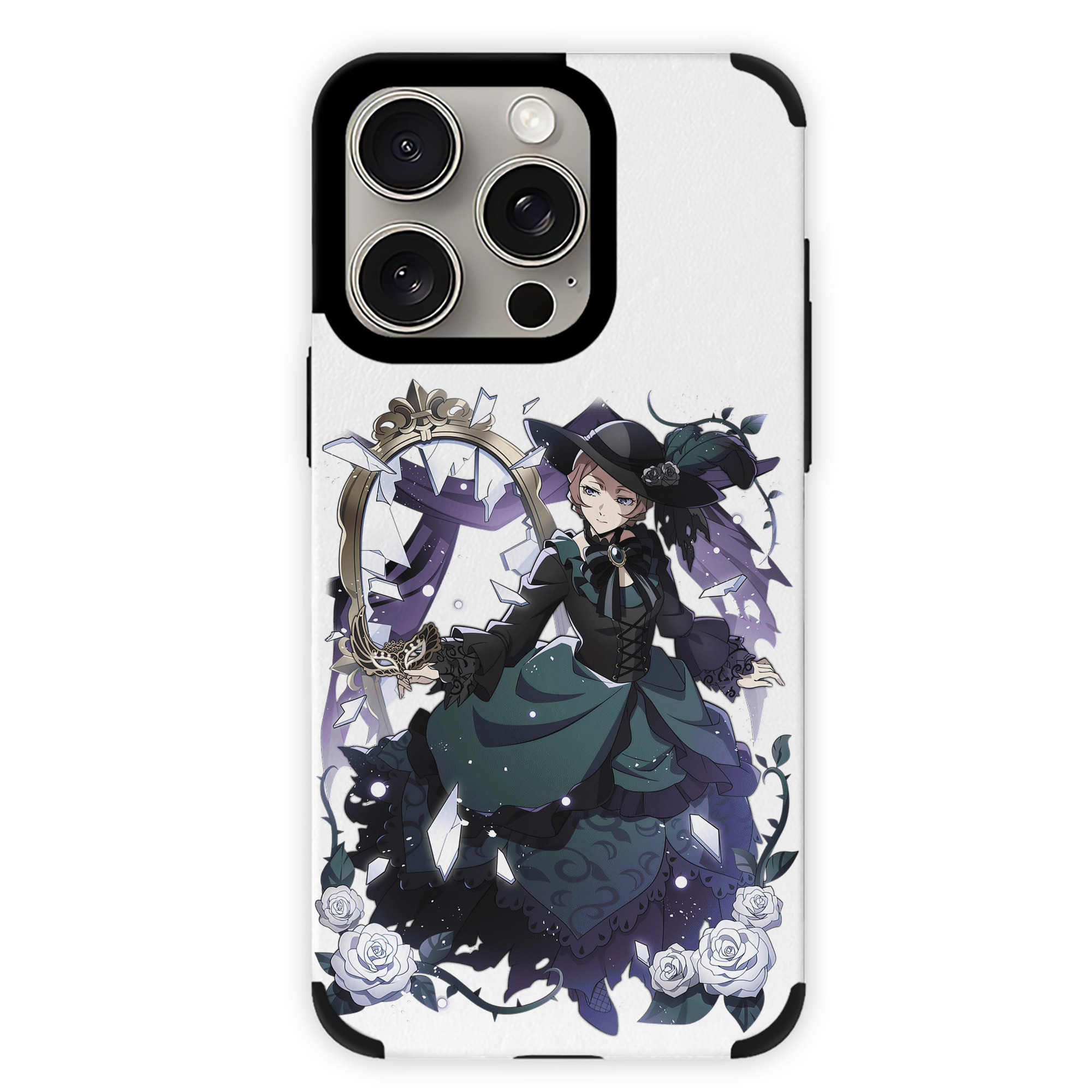 （画像用） 文豪ストレイドッグス Bungo Stray Dogs 【iPhone15ProMax対応】 PUレザー スマホケース 耐衝撃＆黄変防止