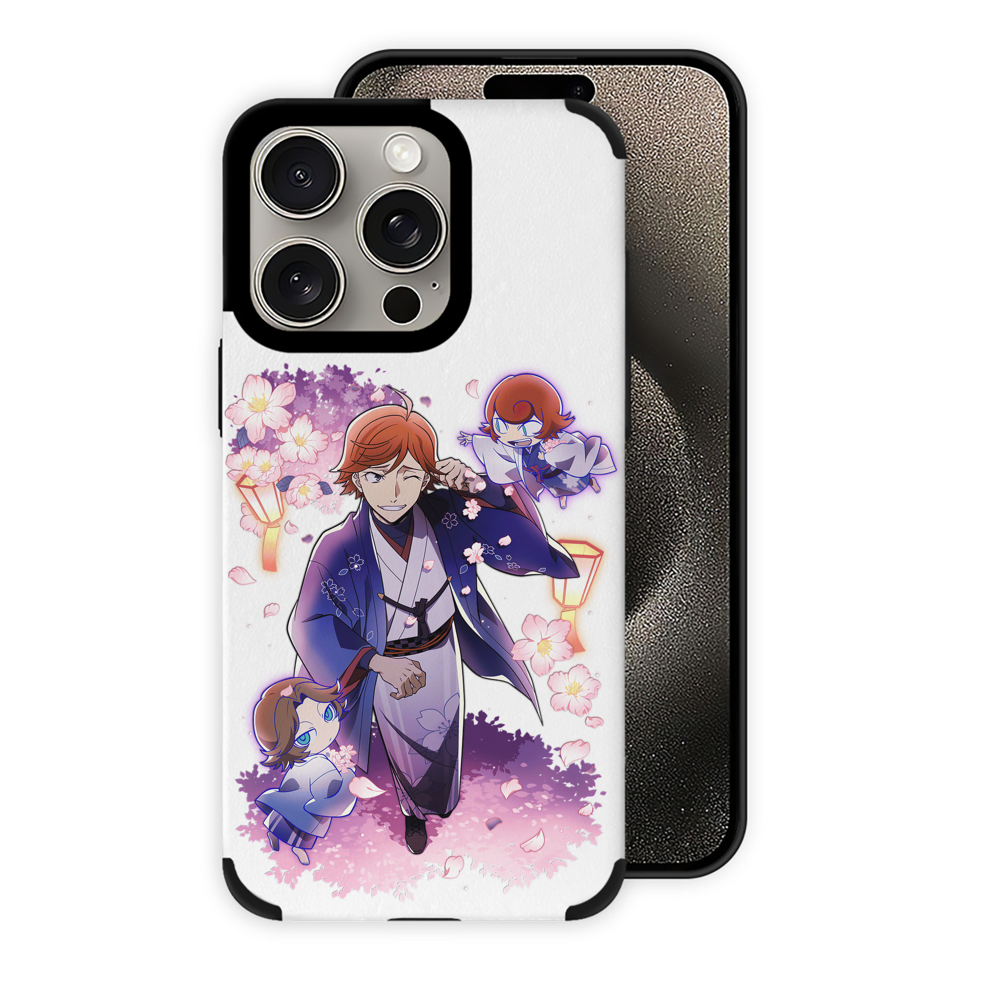 （画像用） 文豪ストレイドッグス Bungo Stray Dogs 【iPhone15ProMax対応】 PUレザー スマホケース 耐衝撃＆黄変防止