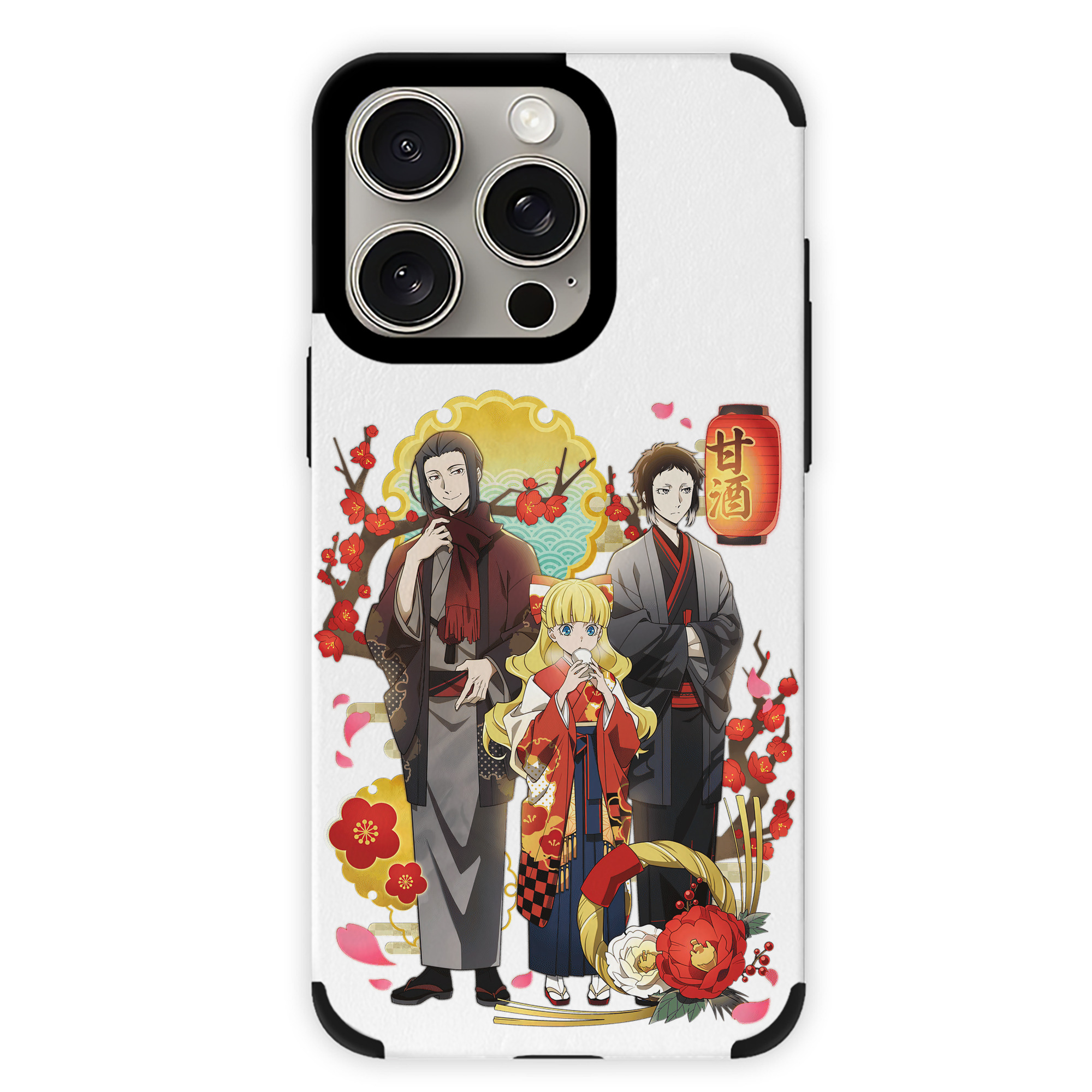 （画像用） 文豪ストレイドッグス Bungo Stray Dogs 【iPhone15ProMax対応】 PUレザー スマホケース 耐衝撃＆黄変防止