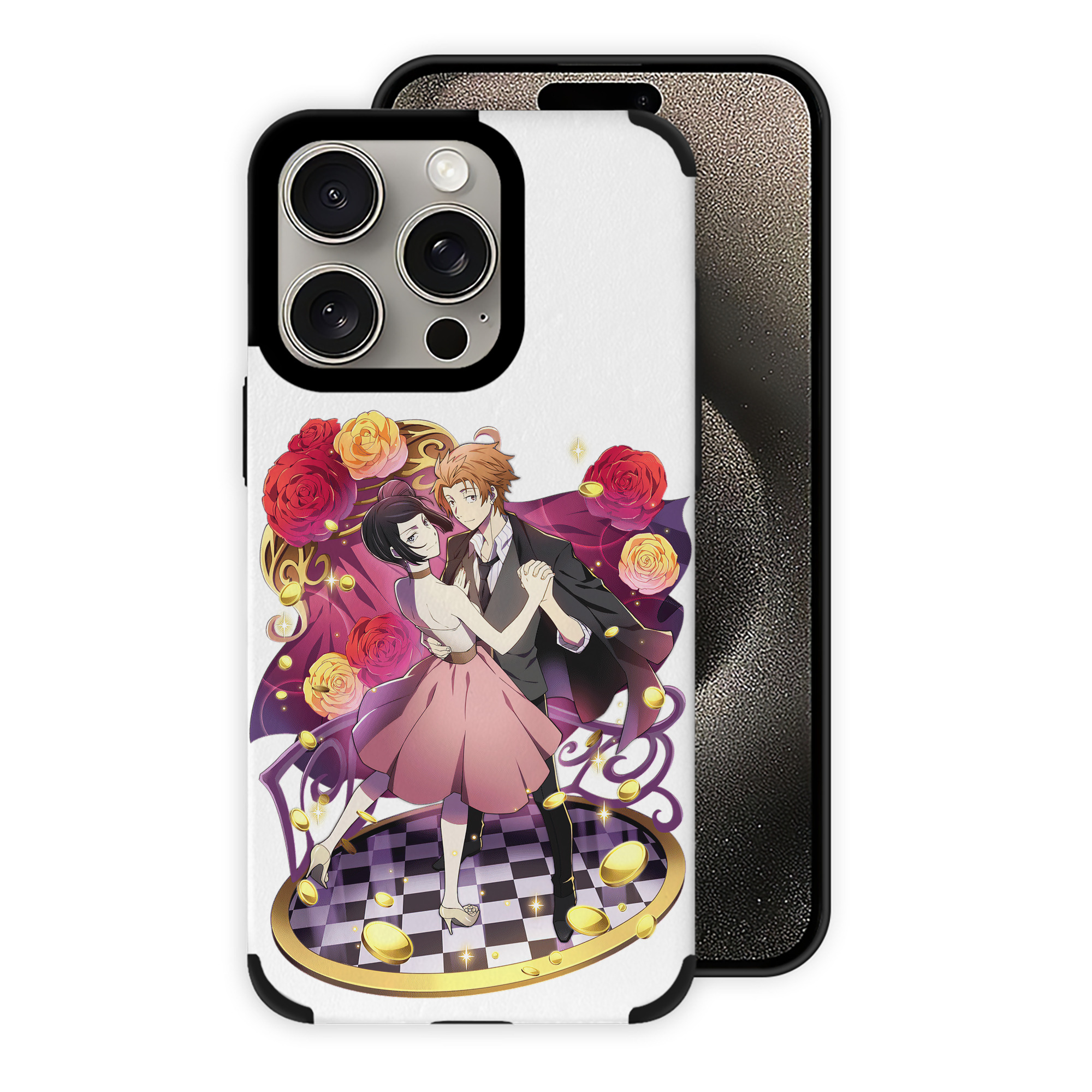 （画像用） 文豪ストレイドッグス Bungo Stray Dogs 【iPhone15ProMax対応】 PUレザー スマホケース 耐衝撃＆黄変防止