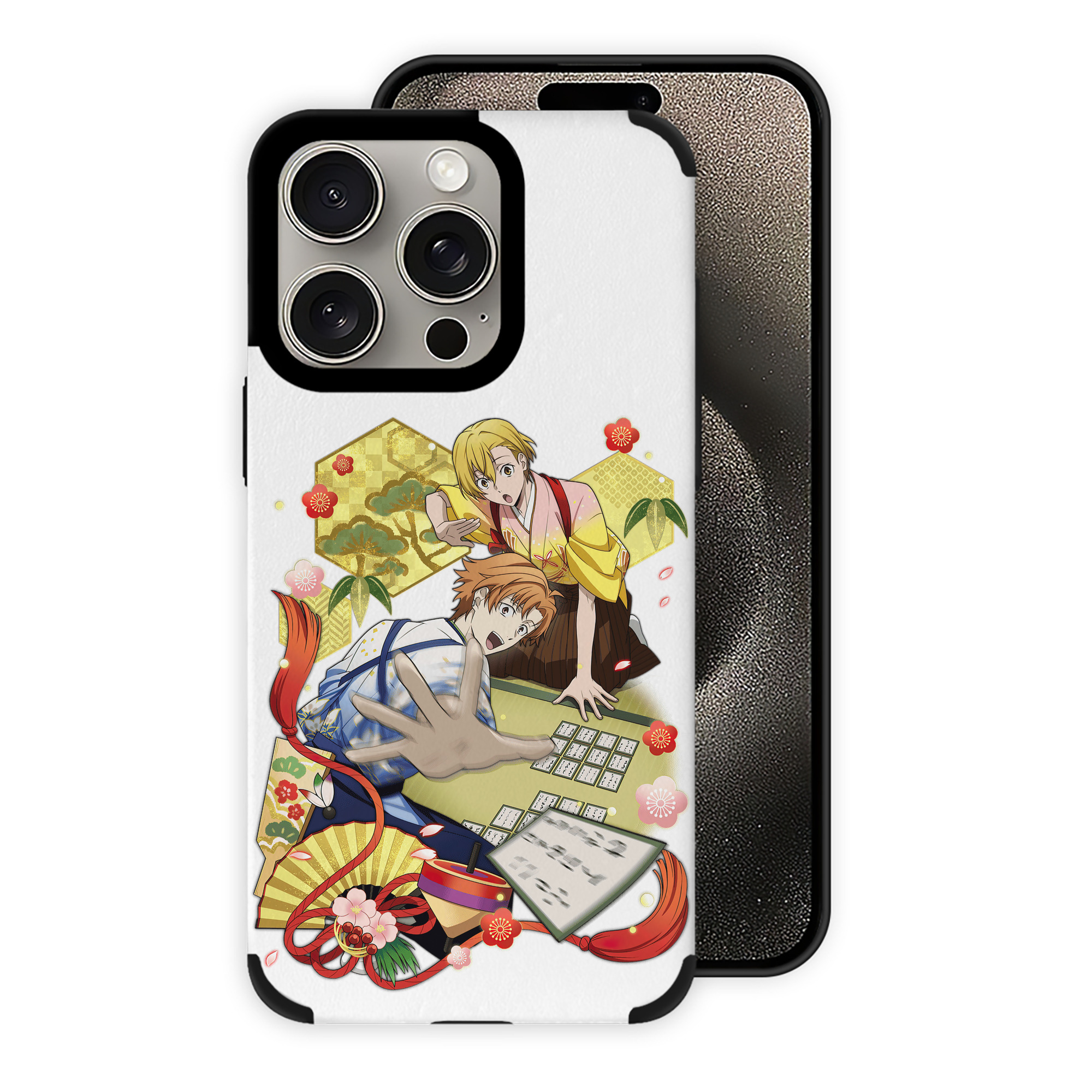 （画像用） 文豪ストレイドッグス Bungo Stray Dogs 【iPhone15ProMax対応】 PUレザー スマホケース 耐衝撃＆黄変防止