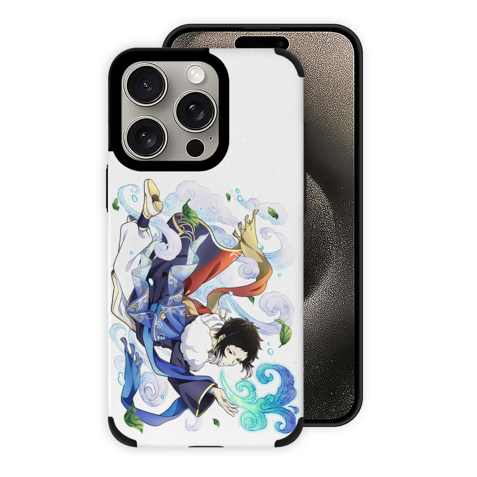 （画像用） 文豪ストレイドッグス Bungo Stray Dogs 【iPhone15ProMax対応】 PUレザー スマホケース 耐衝撃＆黄変防止