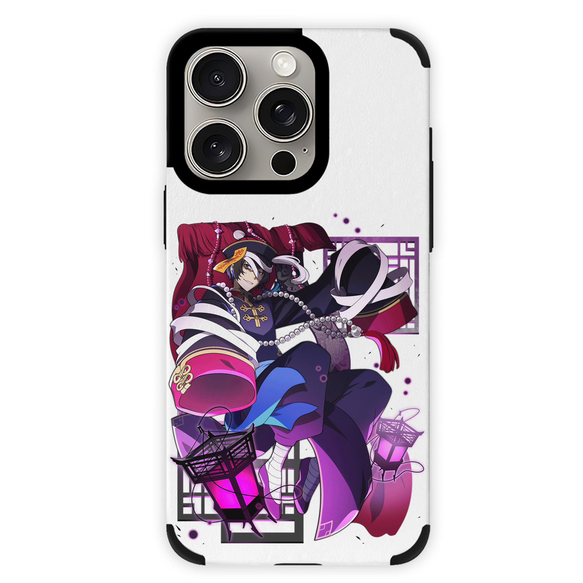 （画像用） 文豪ストレイドッグス Bungo Stray Dogs 【iPhone15ProMax対応】 PUレザー スマホケース 耐衝撃＆黄変防止