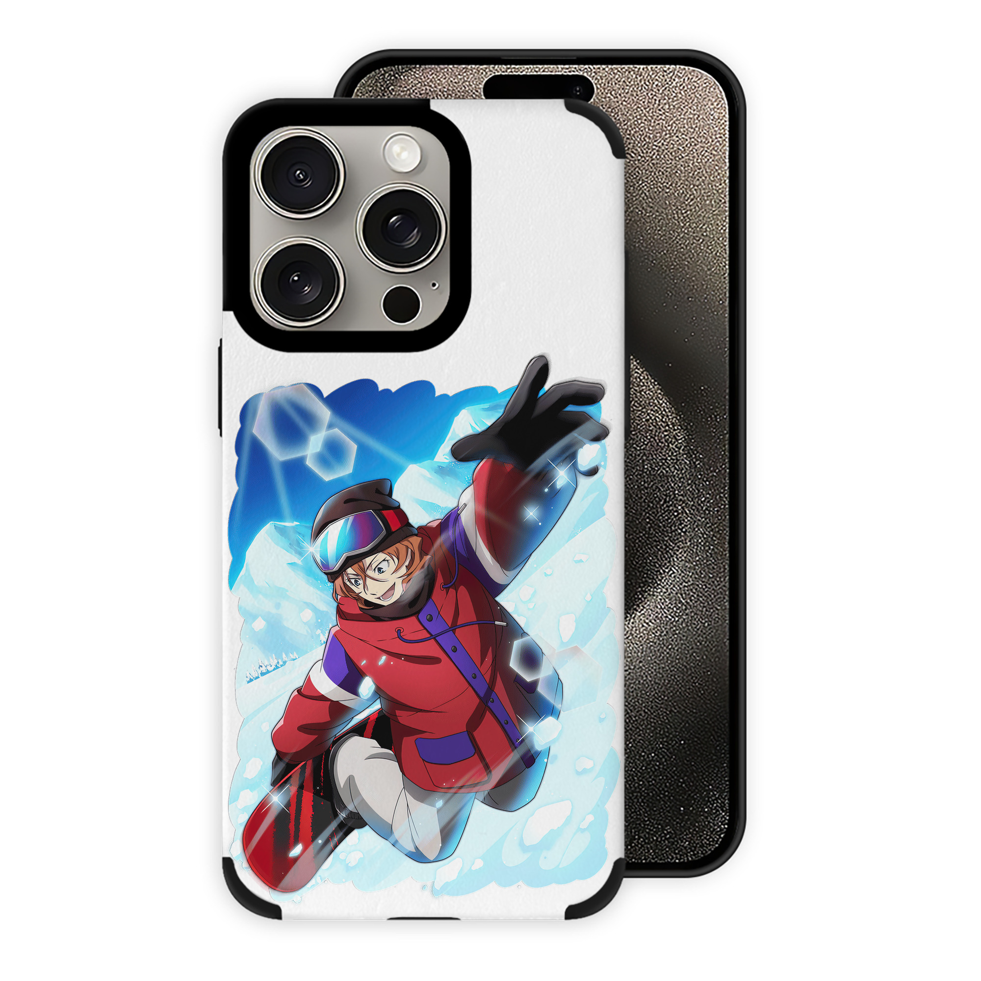 （画像用） 文豪ストレイドッグス Bungo Stray Dogs 【iPhone15ProMax対応】 PUレザー スマホケース 耐衝撃＆黄変防止