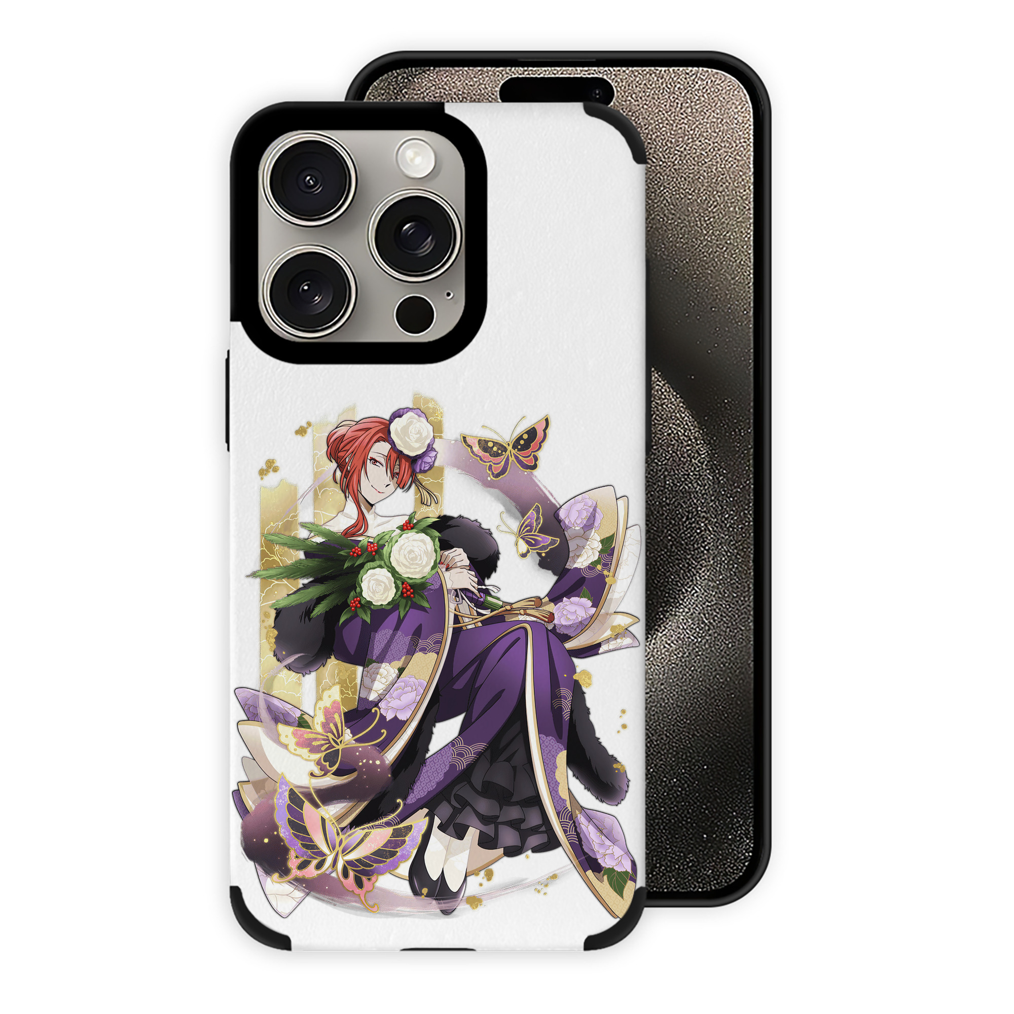（画像用） 文豪ストレイドッグス Bungo Stray Dogs 【iPhone15ProMax対応】 PUレザー スマホケース 耐衝撃＆黄変防止