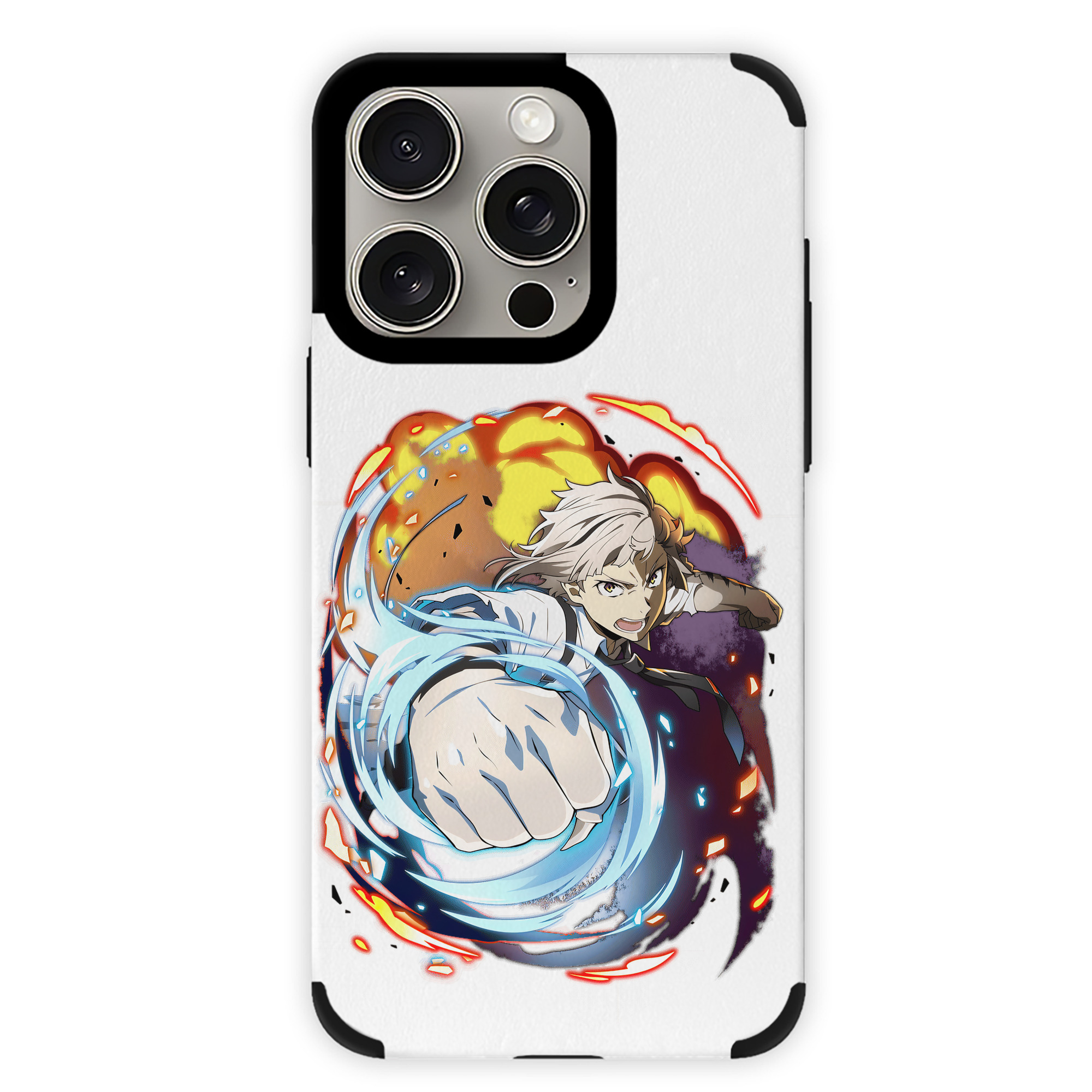 （画像用） 文豪ストレイドッグス Bungo Stray Dogs 【iPhone15ProMax対応】 PUレザー スマホケース 耐衝撃＆黄変防止