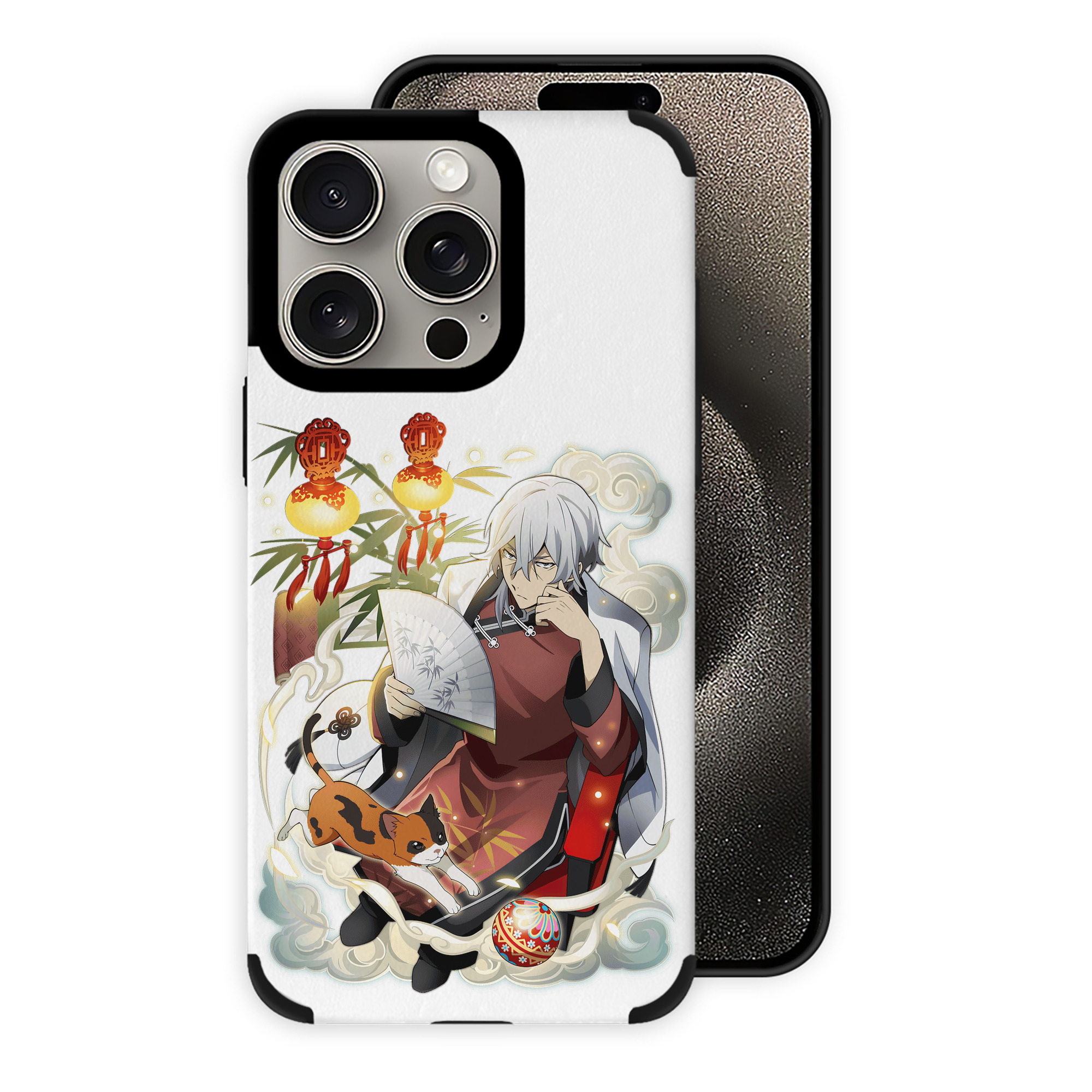 （画像用） 文豪ストレイドッグス Bungo Stray Dogs 【iPhone15ProMax対応】 PUレザー スマホケース 耐衝撃＆黄変防止