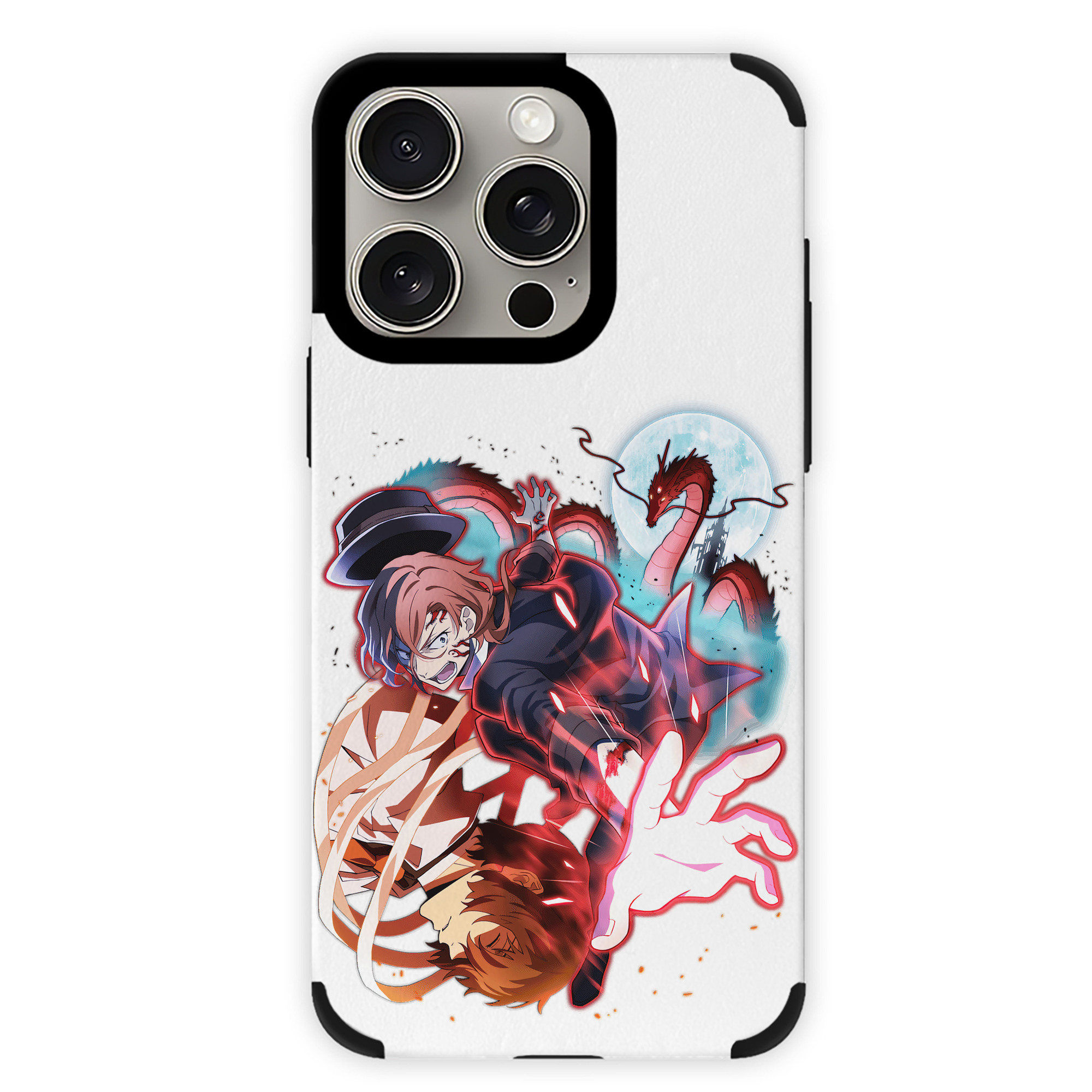 （画像用） 文豪ストレイドッグス Bungo Stray Dogs 【iPhone15ProMax対応】 PUレザー スマホケース 耐衝撃＆黄変防止