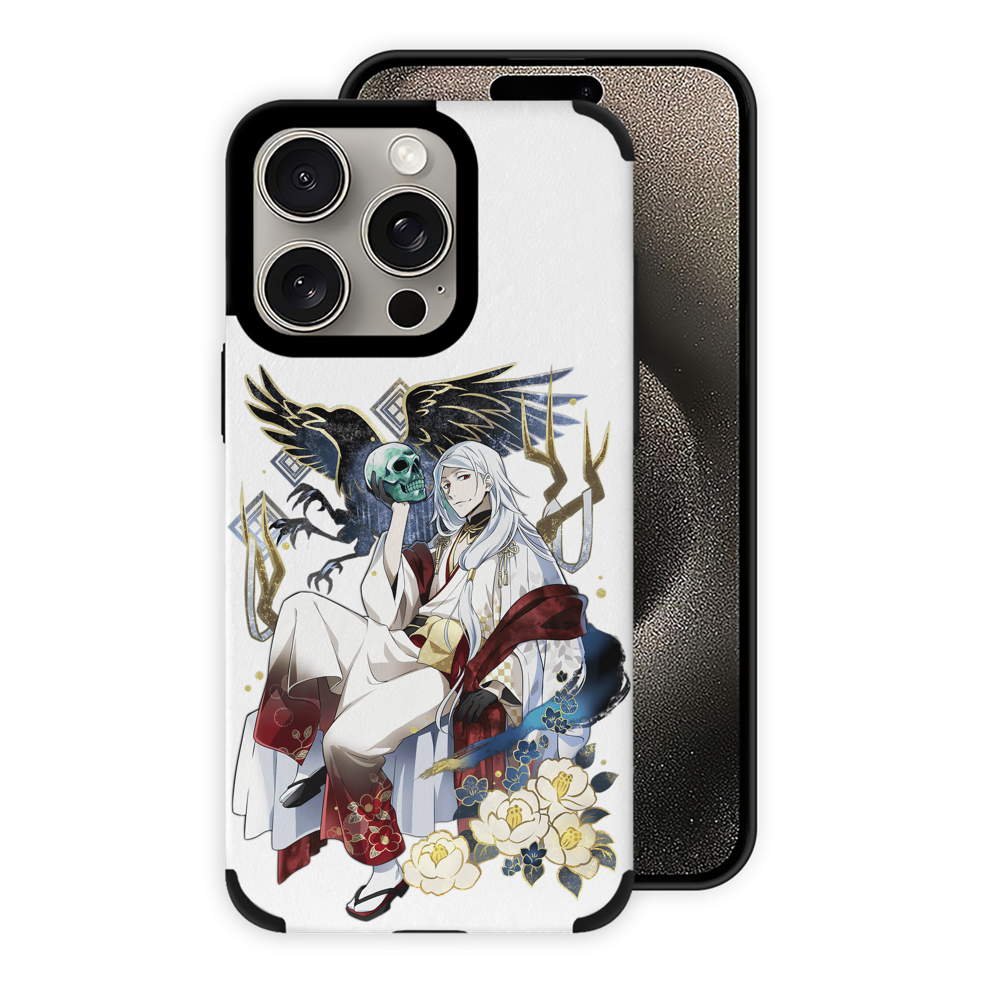 （画像用） 文豪ストレイドッグス Bungo Stray Dogs 【iPhone15ProMax対応】 PUレザー スマホケース 耐衝撃＆黄変防止