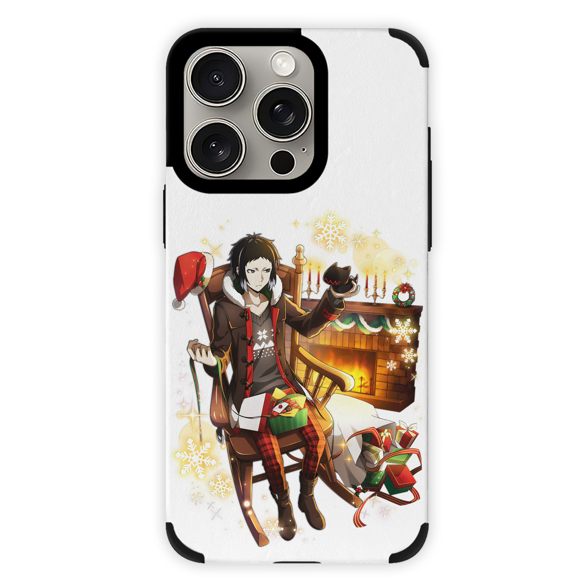 （画像用） 文豪ストレイドッグス Bungo Stray Dogs 【iPhone15ProMax対応】 PUレザー スマホケース 耐衝撃＆黄変防止