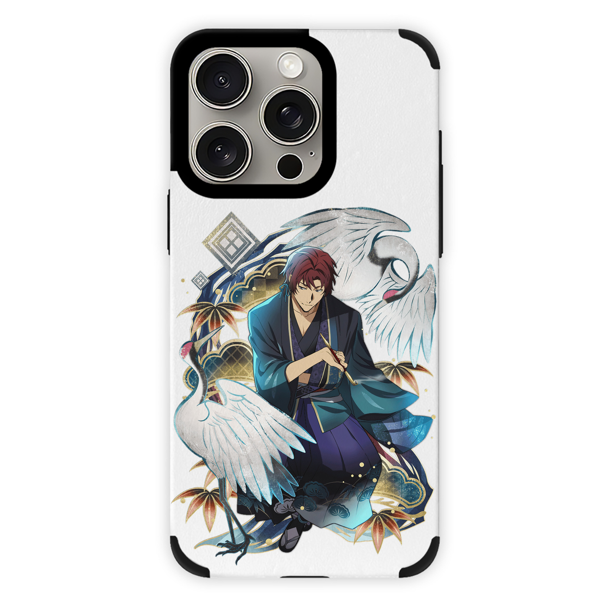 （画像用） 文豪ストレイドッグス Bungo Stray Dogs 【iPhone15ProMax対応】 PUレザー スマホケース 耐衝撃＆黄変防止