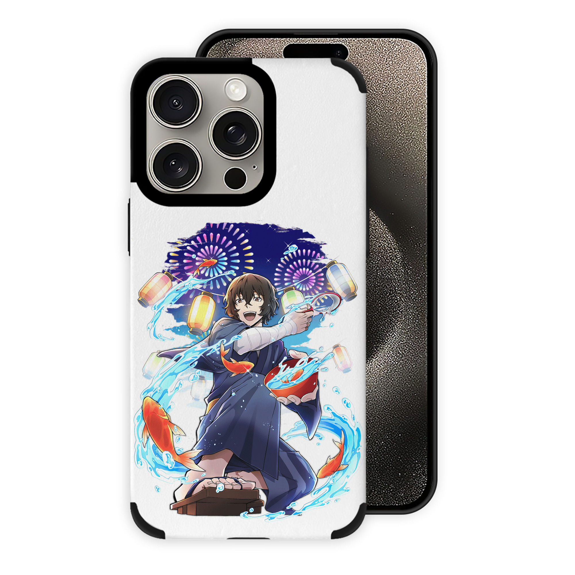 （画像用） 文豪ストレイドッグス Bungo Stray Dogs 【iPhone15ProMax対応】 PUレザー スマホケース 耐衝撃＆黄変防止
