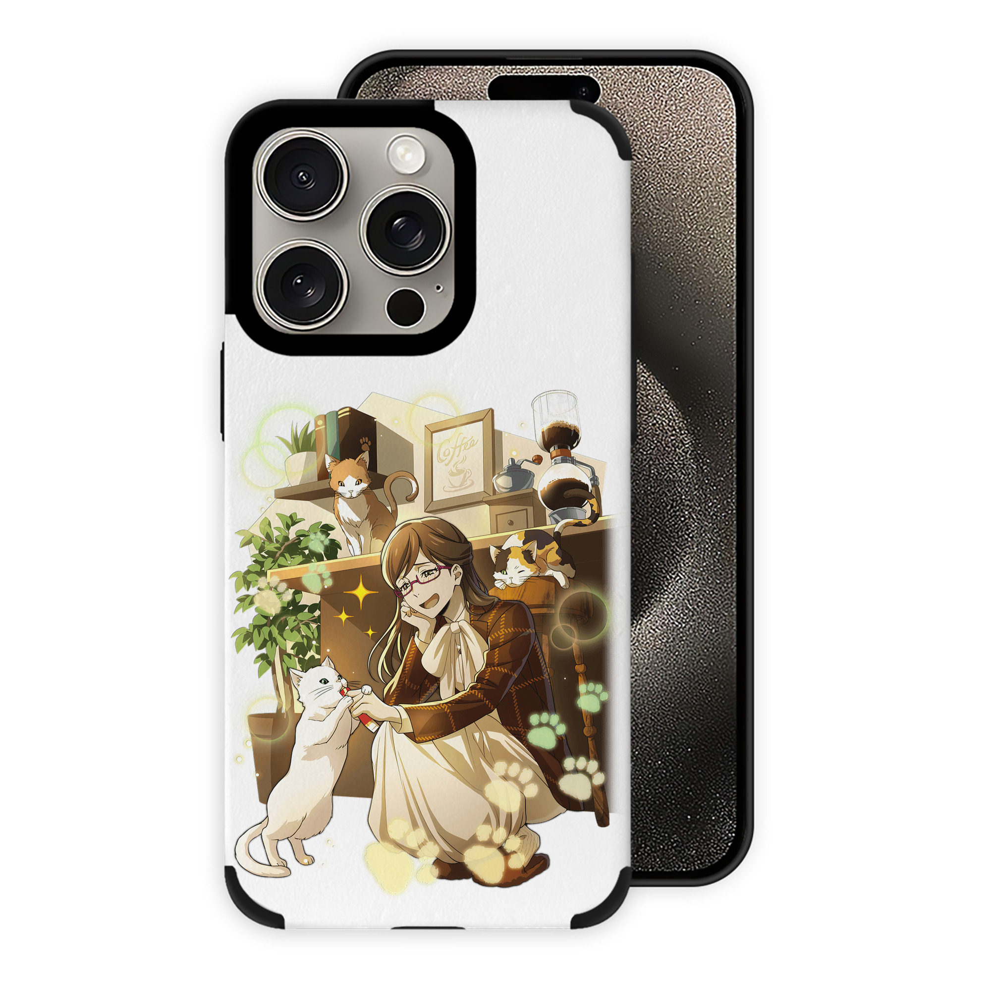 （画像用） 文豪ストレイドッグス Bungo Stray Dogs 【iPhone15ProMax対応】 PUレザー スマホケース 耐衝撃＆黄変防止