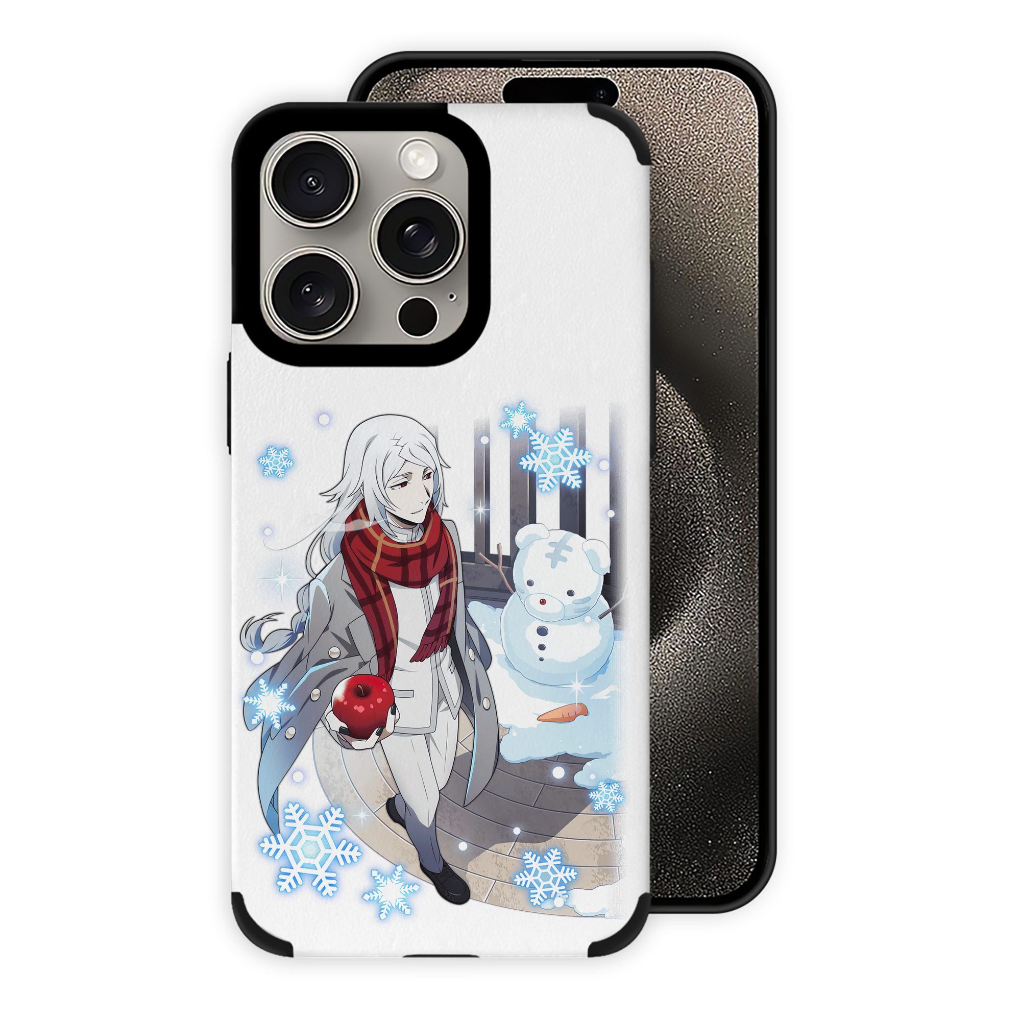 （画像用） 文豪ストレイドッグス Bungo Stray Dogs 【iPhone15ProMax対応】 PUレザー スマホケース 耐衝撃＆黄変防止