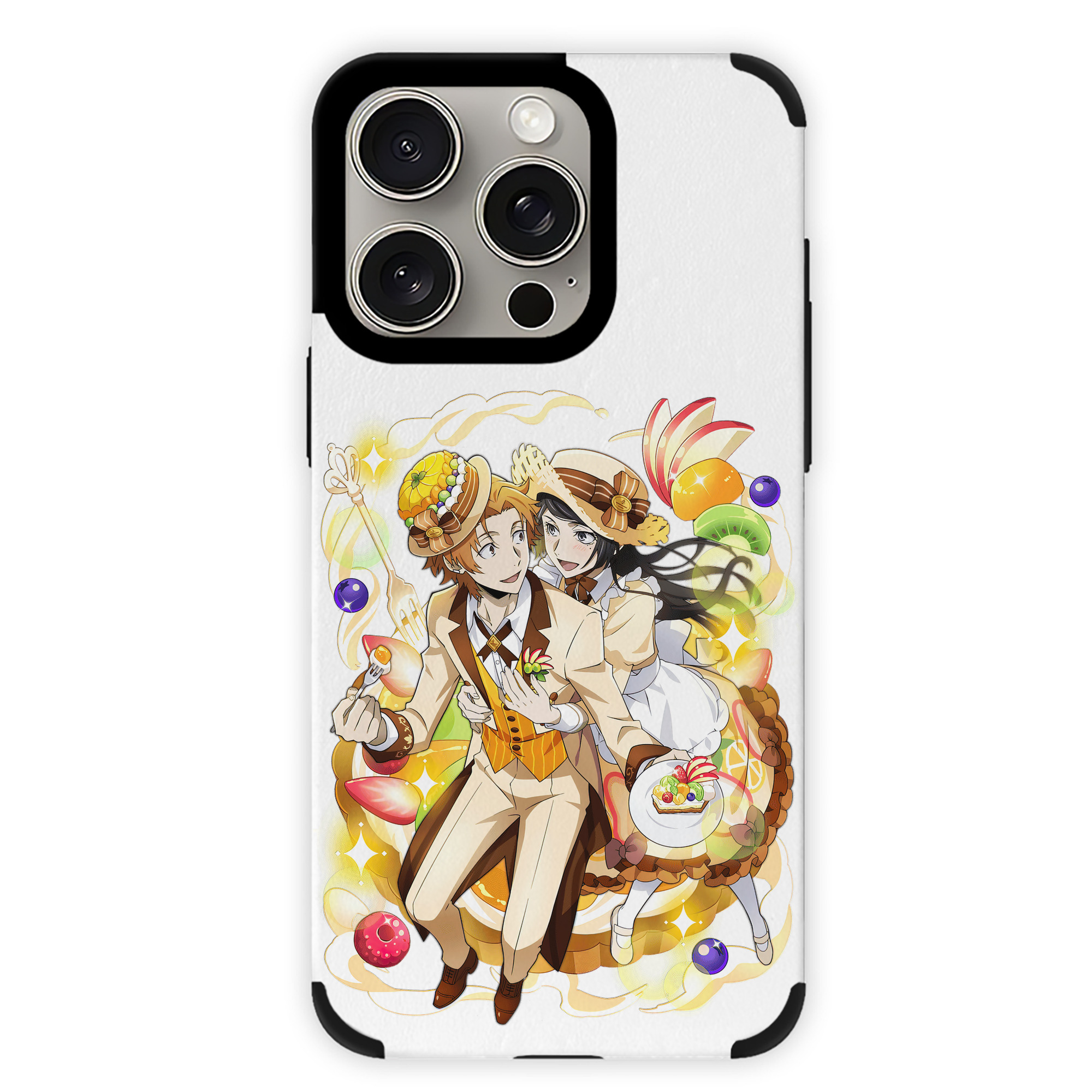 （画像用） 文豪ストレイドッグス Bungo Stray Dogs 【iPhone15ProMax対応】 PUレザー スマホケース 耐衝撃＆黄変防止