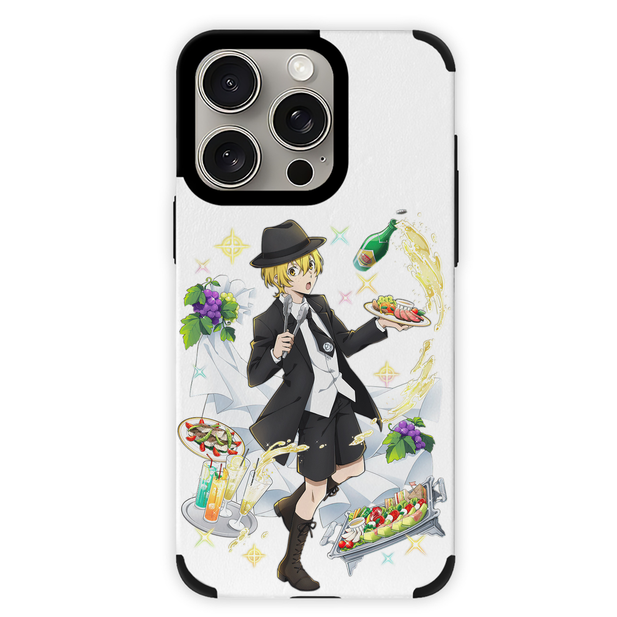 （画像用） 文豪ストレイドッグス Bungo Stray Dogs 【iPhone15ProMax対応】 PUレザー スマホケース 耐衝撃＆黄変防止