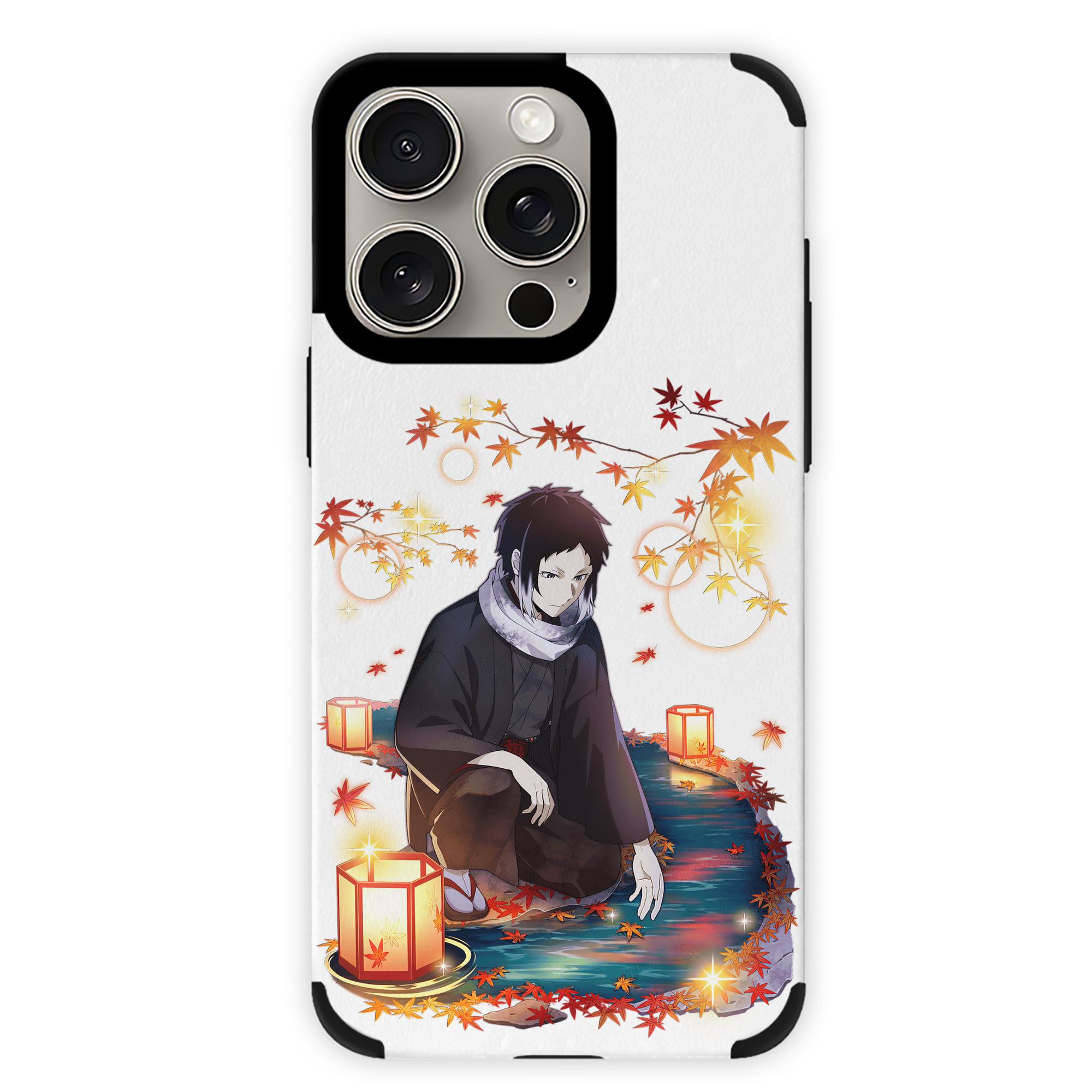 （画像用） 文豪ストレイドッグス Bungo Stray Dogs 【iPhone15ProMax対応】 PUレザー スマホケース 耐衝撃＆黄変防止