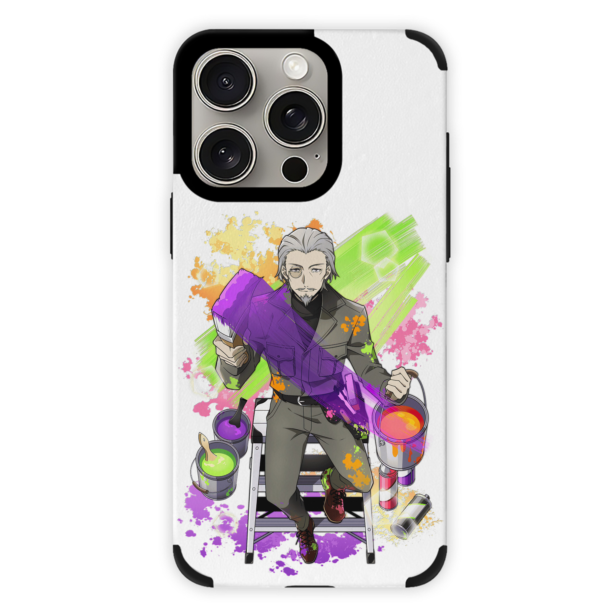 （画像用） 文豪ストレイドッグス Bungo Stray Dogs 【iPhone15ProMax対応】 PUレザー スマホケース 耐衝撃＆黄変防止