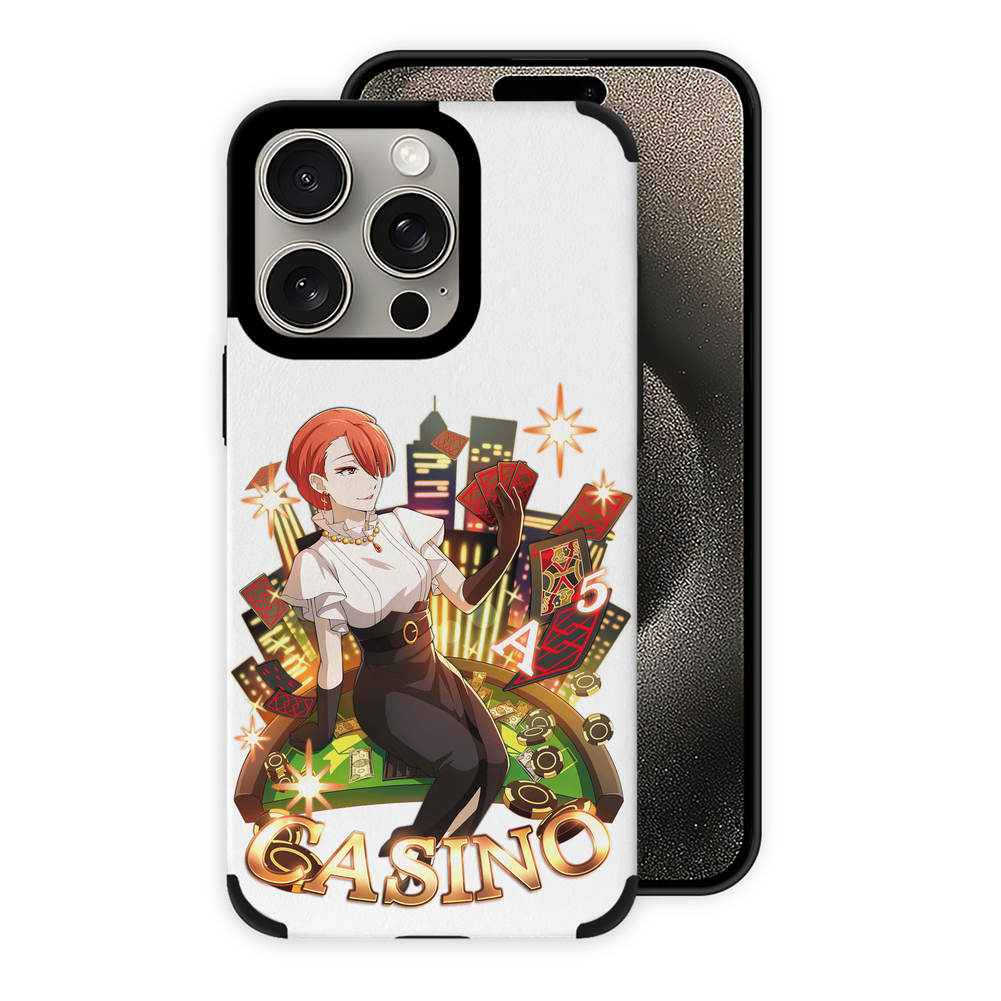 （画像用） 文豪ストレイドッグス Bungo Stray Dogs 【iPhone15ProMax対応】 PUレザー スマホケース 耐衝撃＆黄変防止