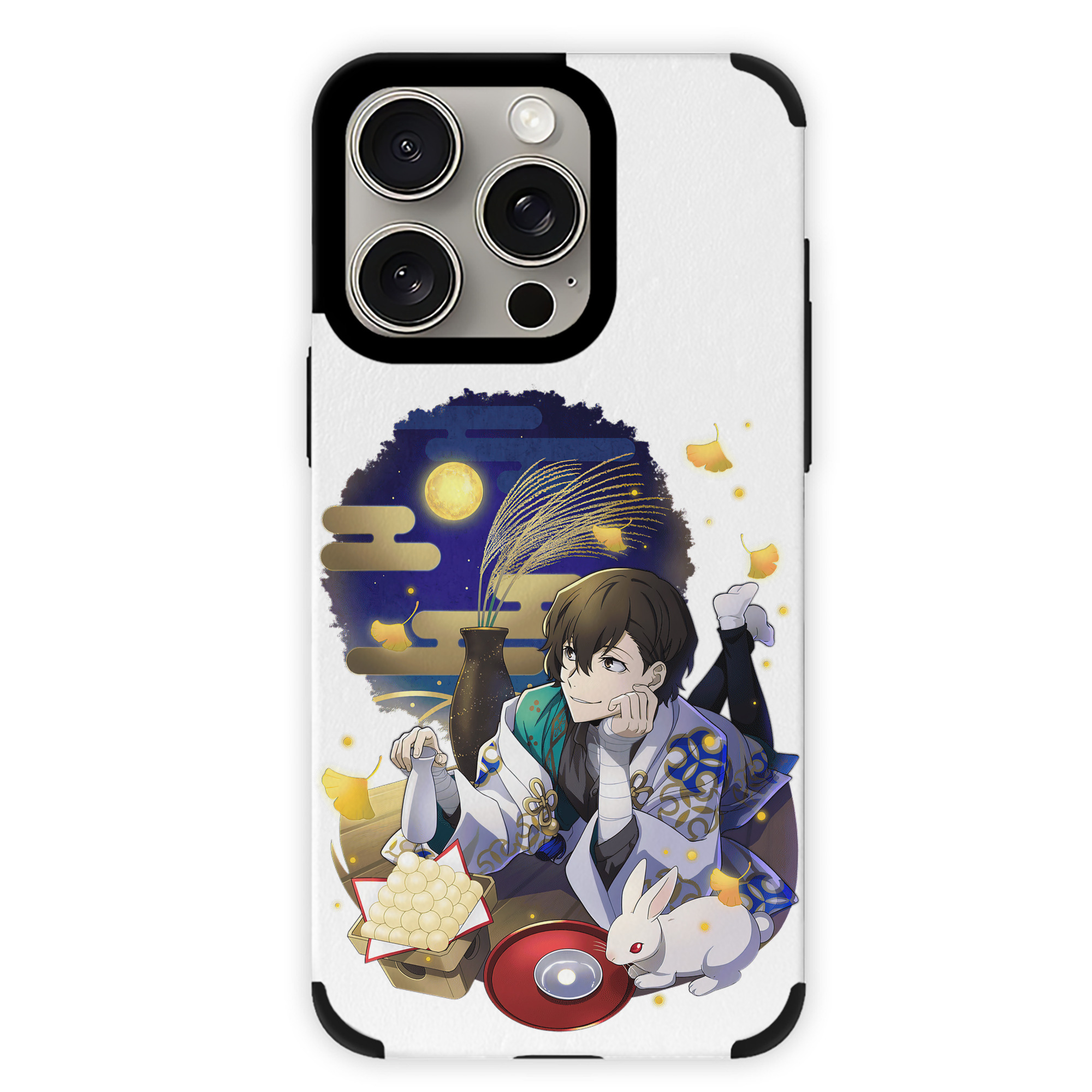 （画像用） 文豪ストレイドッグス Bungo Stray Dogs 【iPhone15ProMax対応】 PUレザー スマホケース 耐衝撃＆黄変防止