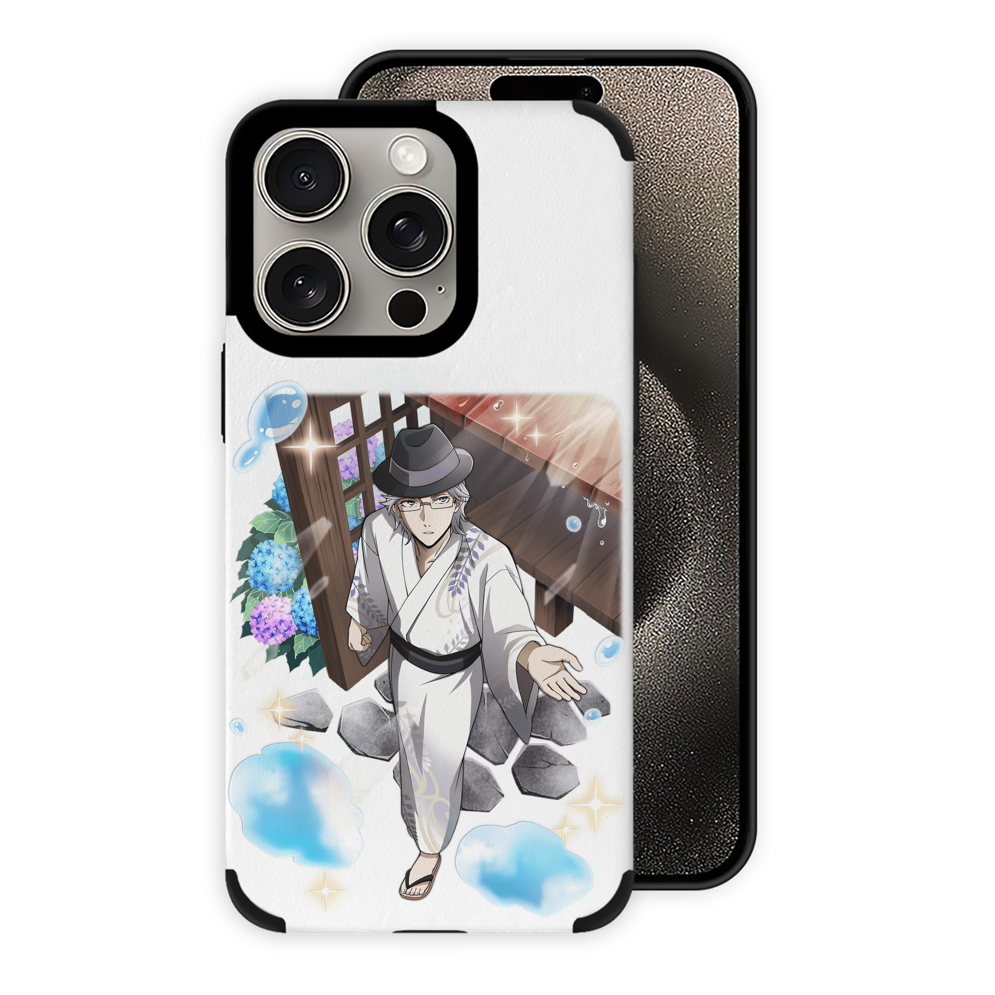（画像用） 文豪ストレイドッグス Bungo Stray Dogs 【iPhone15ProMax対応】 PUレザー スマホケース 耐衝撃＆黄変防止
